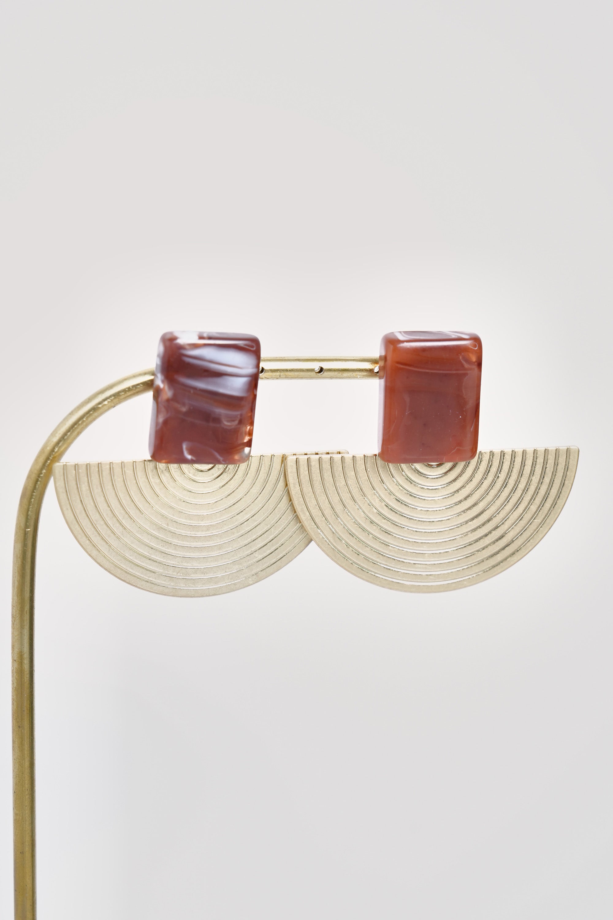 Mimari Yarım ZR Model Küpe