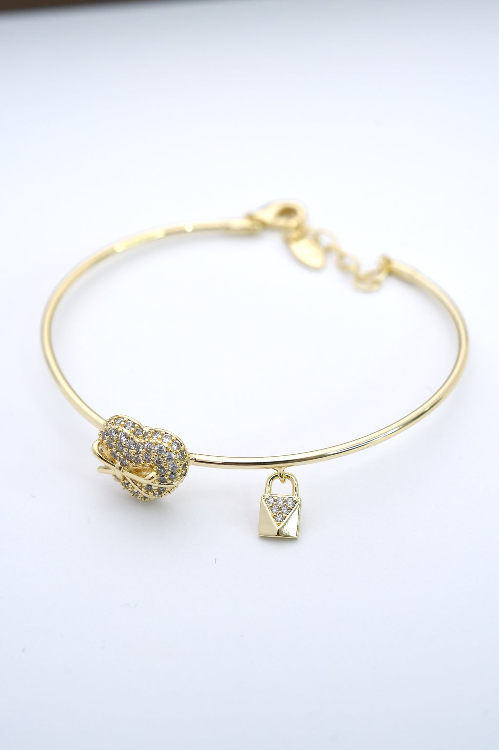 Aşk Fiyongu 14K Altın Kaplama Luxe Bileklik