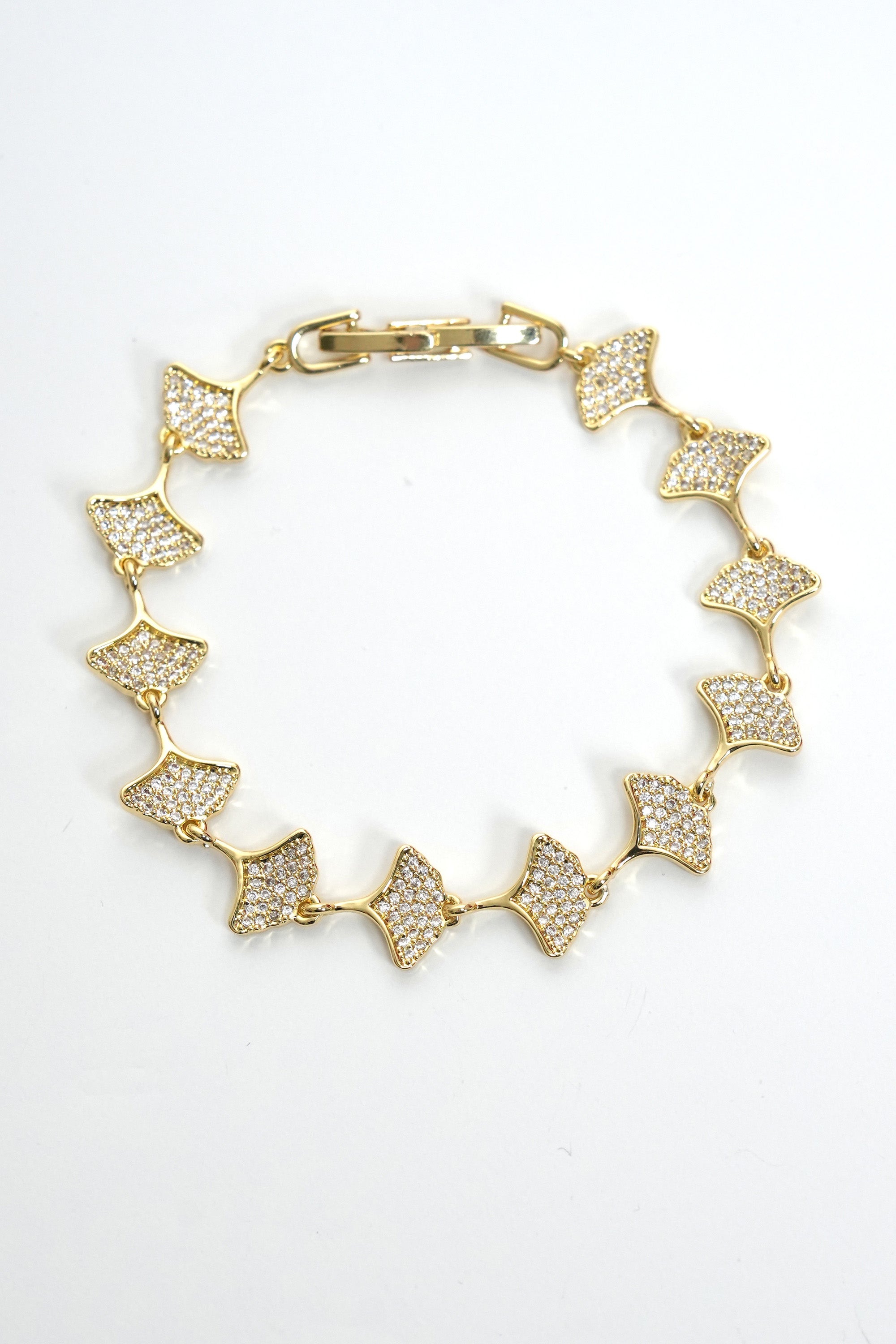 Kristal Bağlantı 14K Vip Bileklik