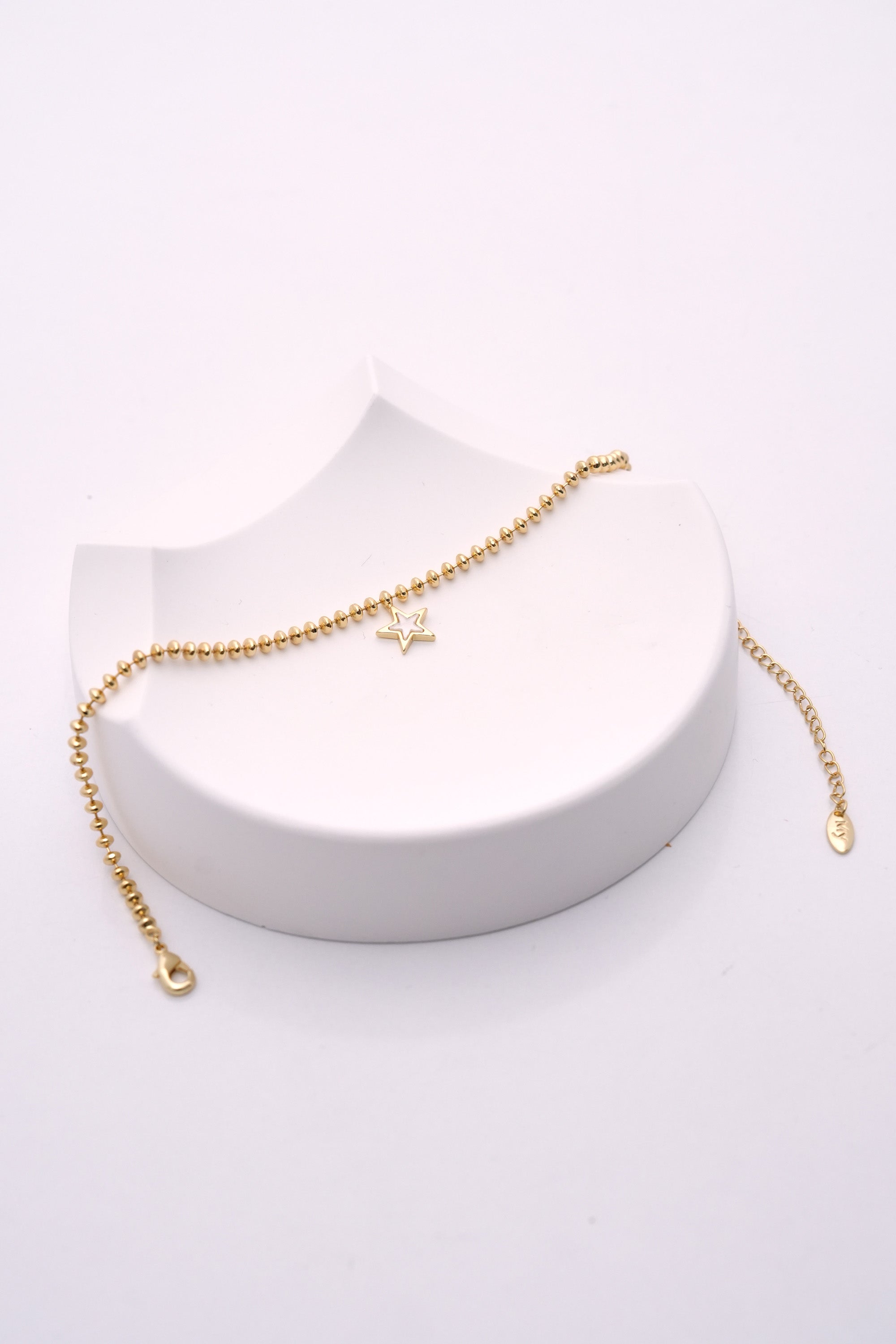 Şans Yıldızı 14K Altın Kaplama Luxe Halhal