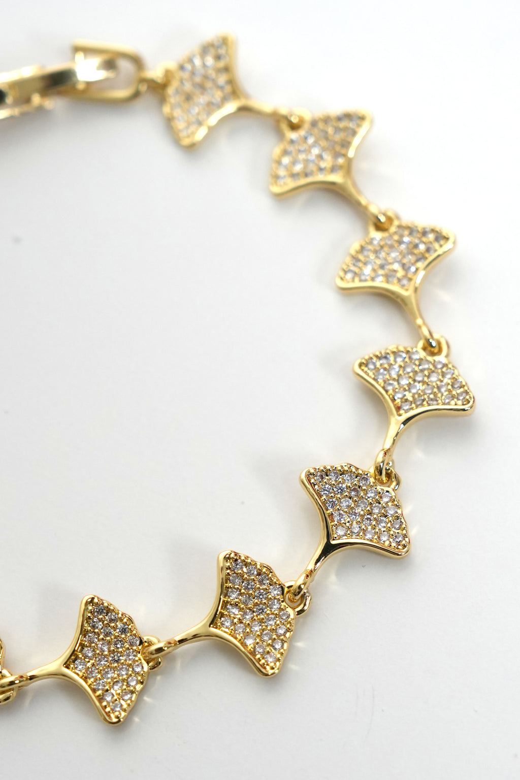 Kristal Bağlantı 14K Vip Bileklik