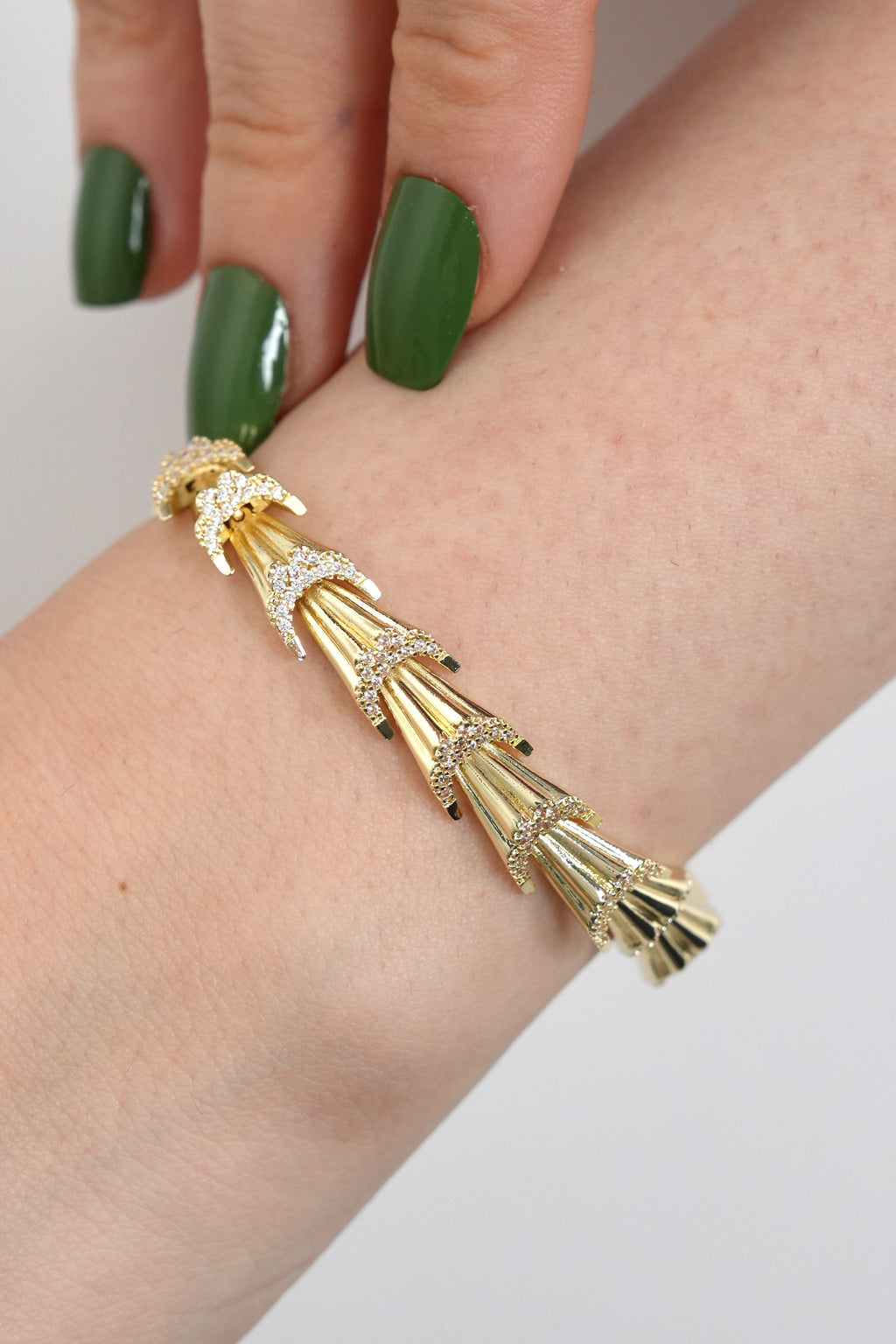 İmparator Çizgisi 14K Vip Bileklik