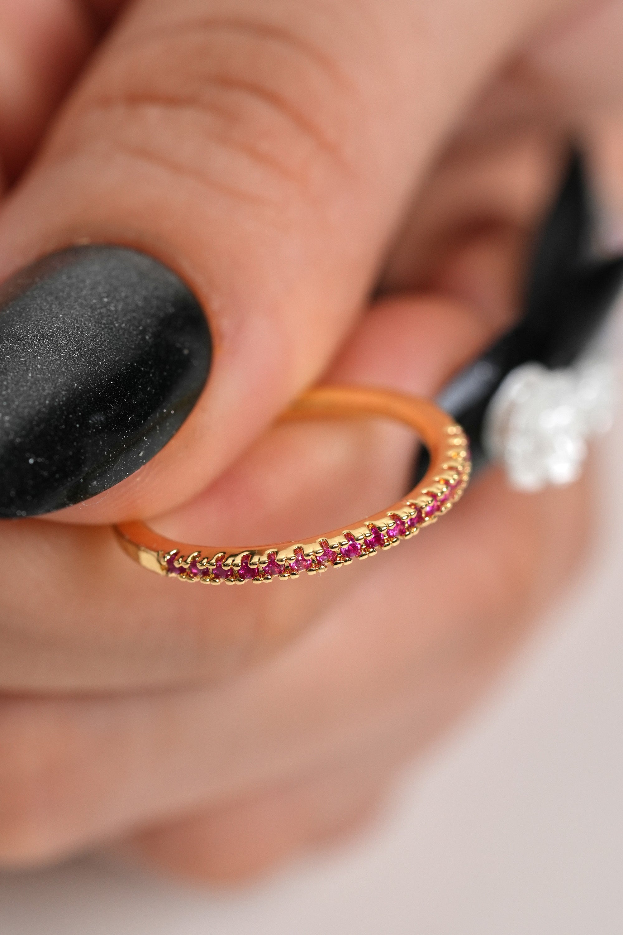 Kızıl Rota 14K Altın Kaplama Vintage Yüzük