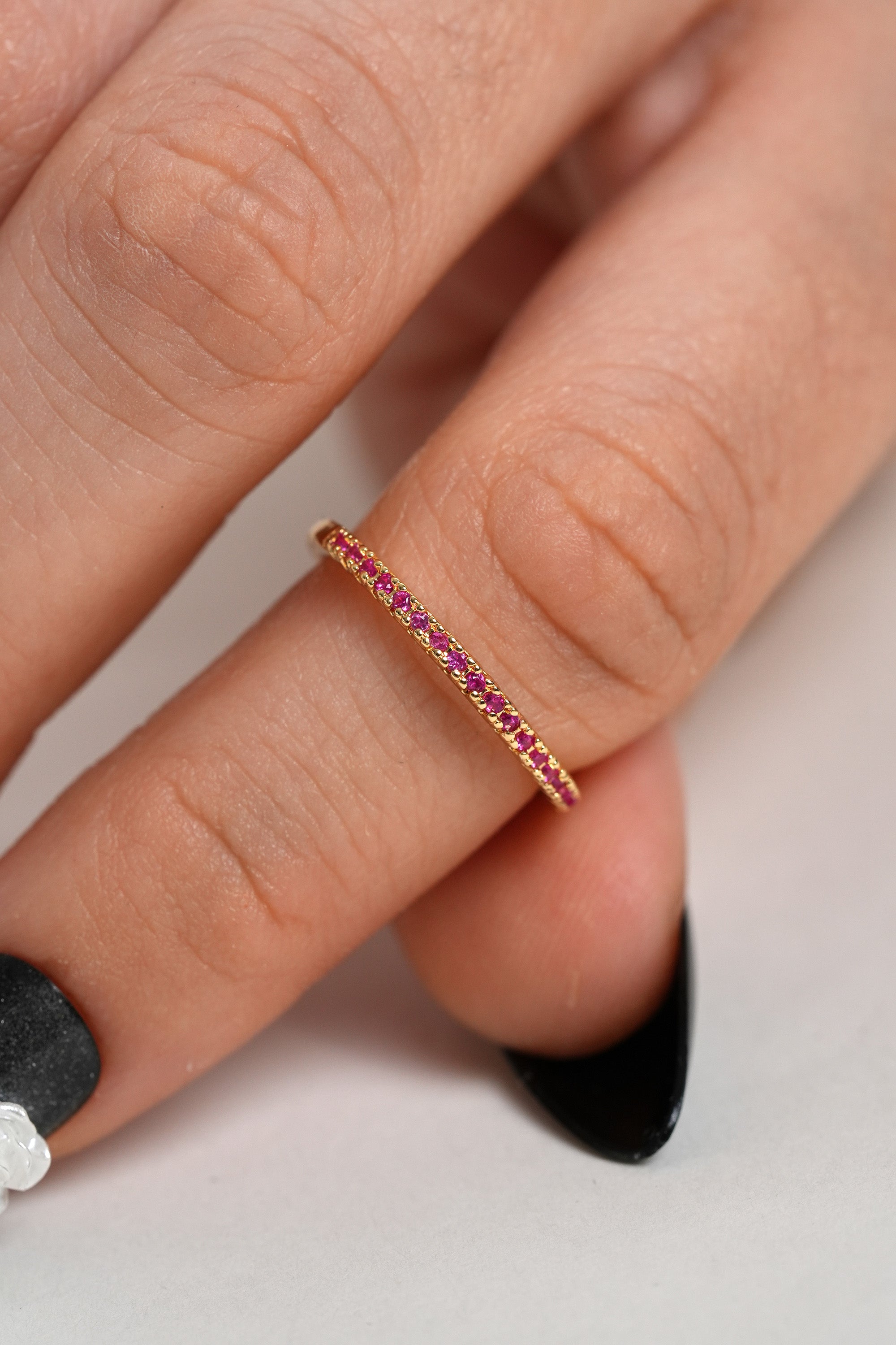 Kızıl Rota 14K Altın Kaplama Vintage Yüzük