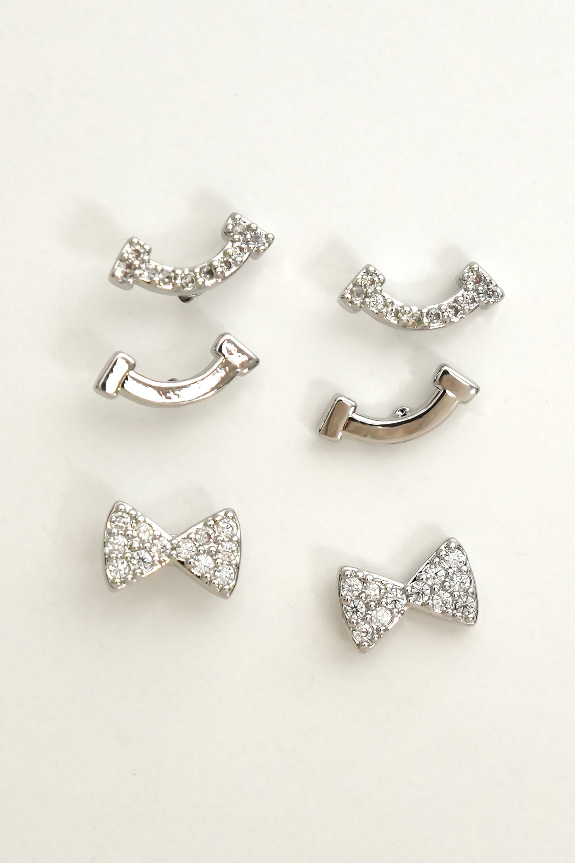 Çift Işık Fiyonk Çoklu Luxe Küpe