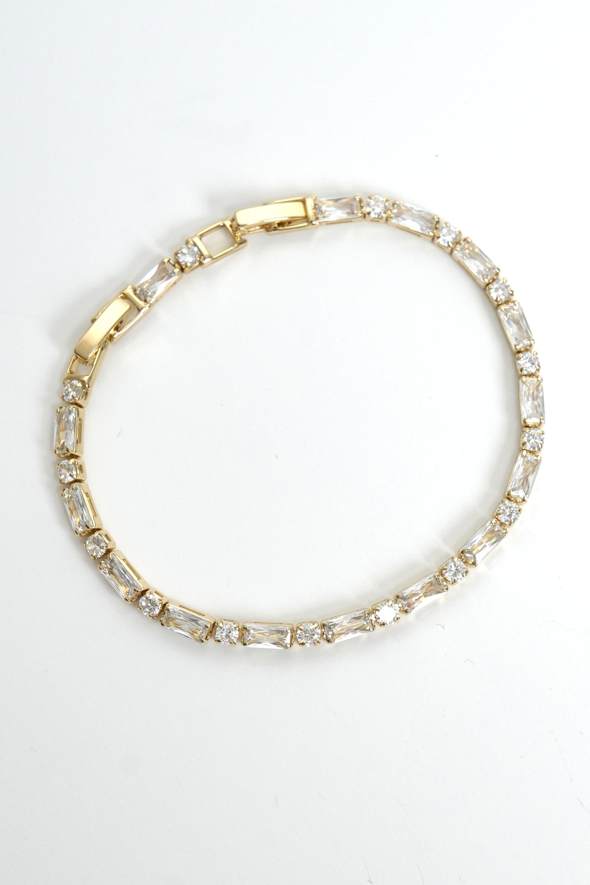 Kristal Ritim 14K Vip Bileklik