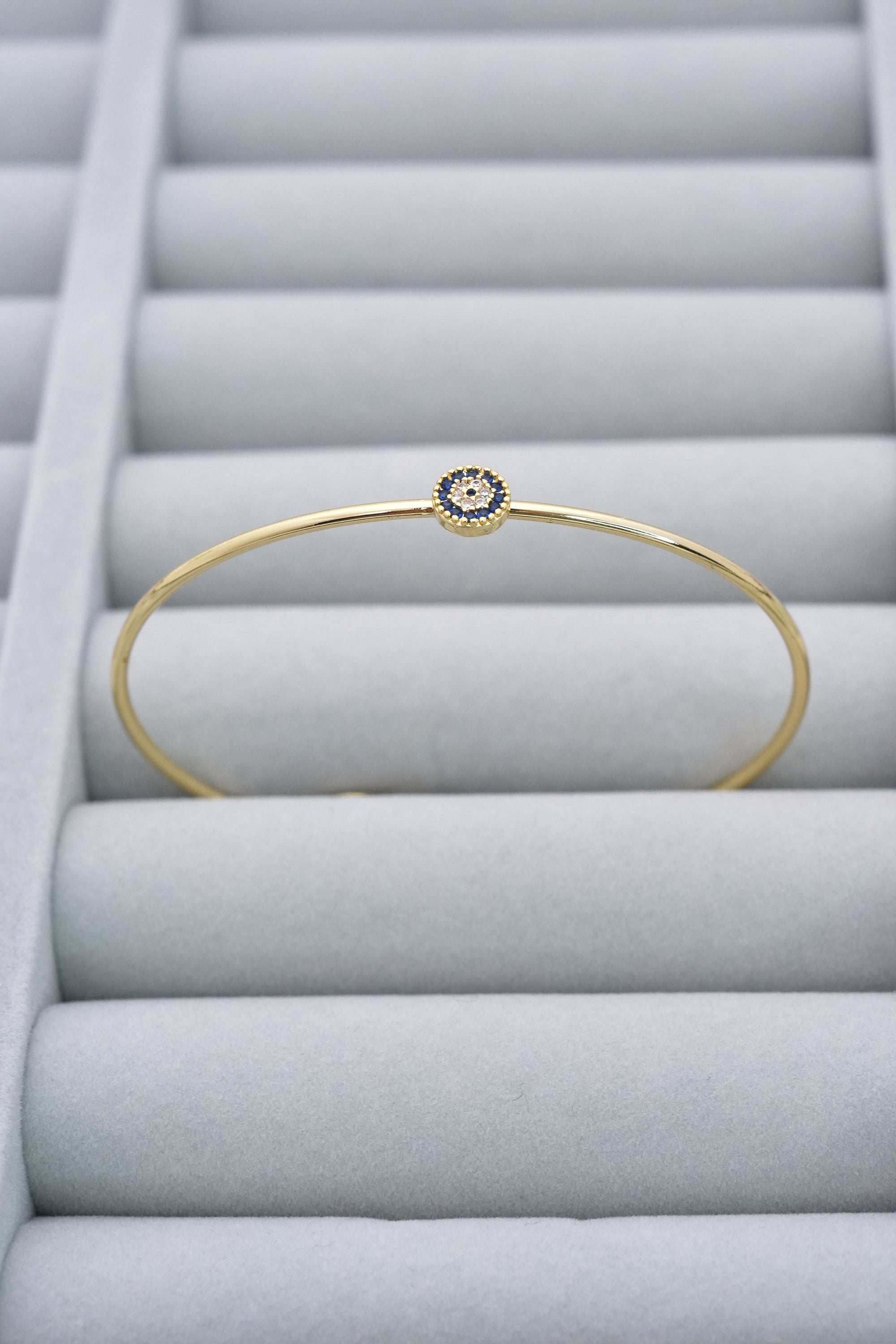 Göz Mührü 14K Altın Kaplama Luxe Bileklik