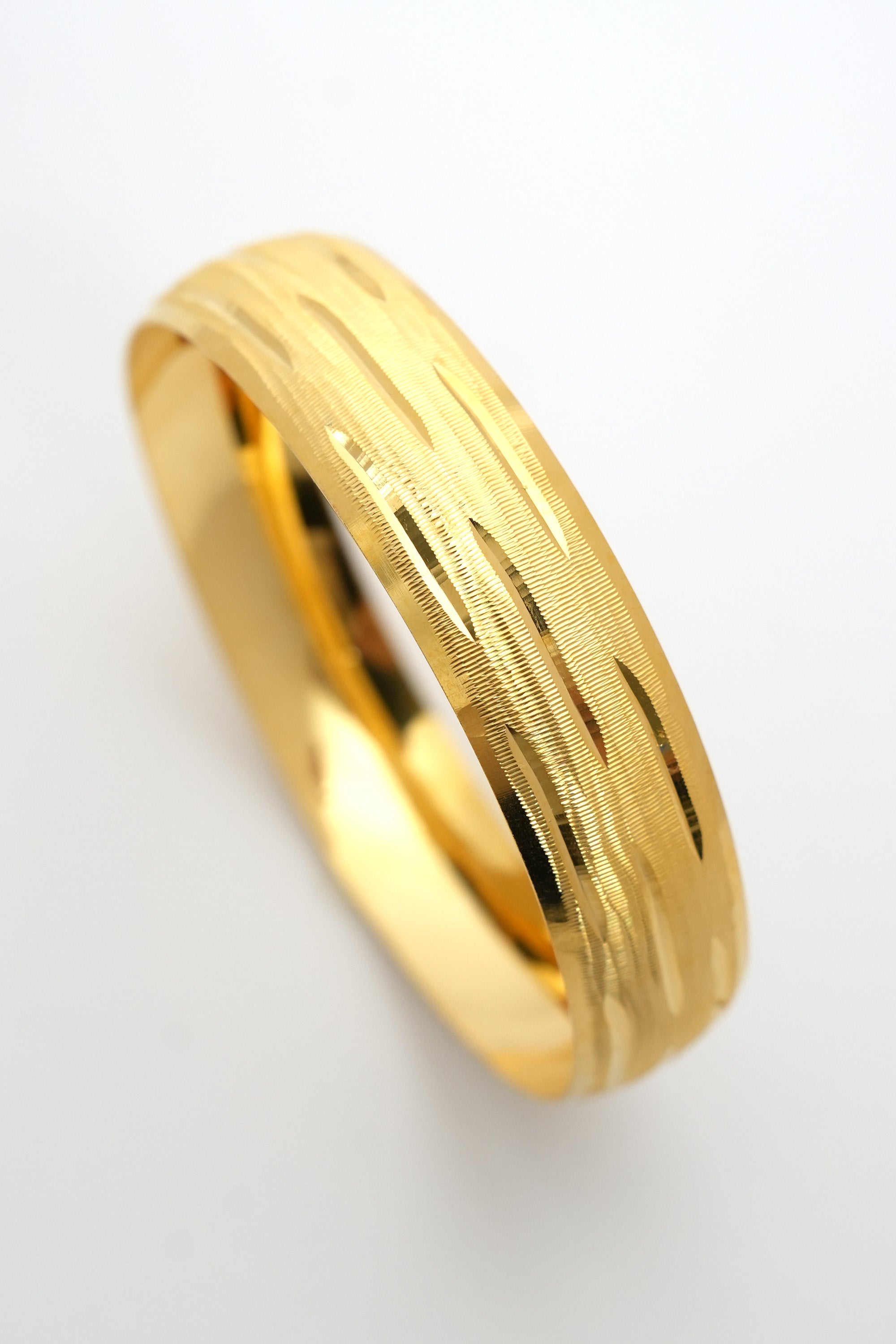 Altın Işık İzleri 22K Altın Kaplama Bilezik