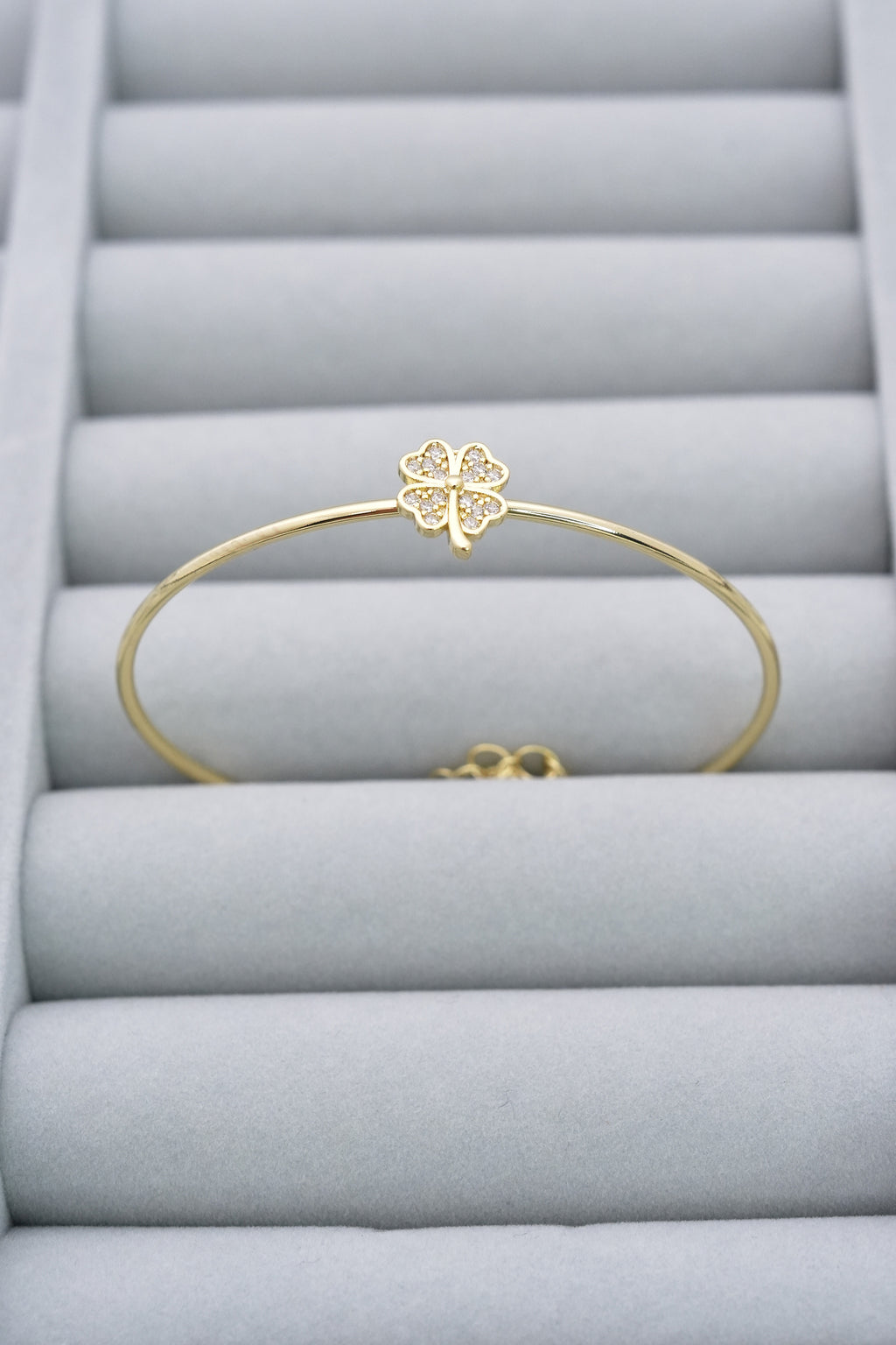 Taç Eksen 14K Altın Kaplama Luxe Bileklik