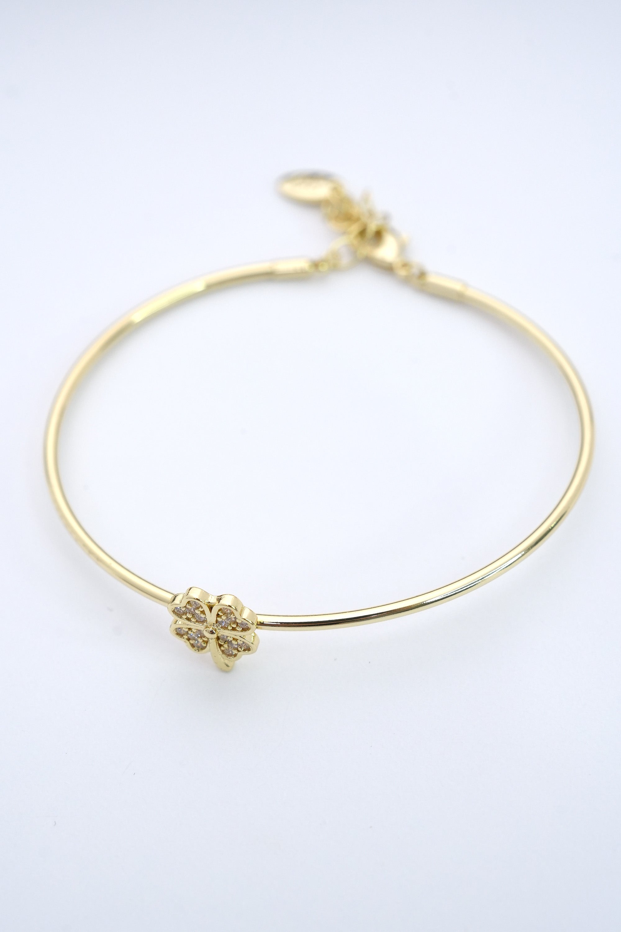 Taç Eksen 14K Altın Kaplama Luxe Bileklik