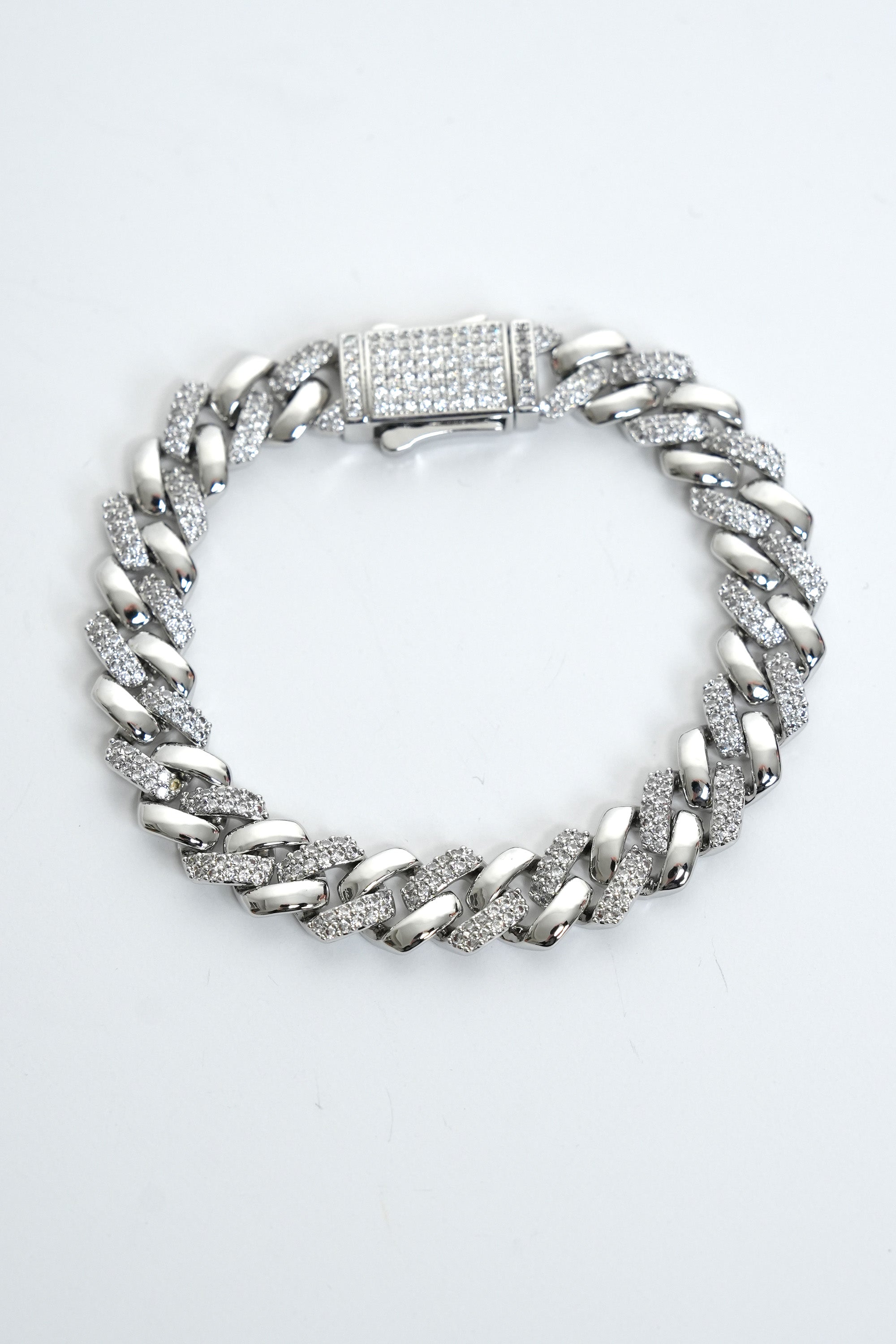 Elmas Akışı 22K Altın Kaplama Bileklik