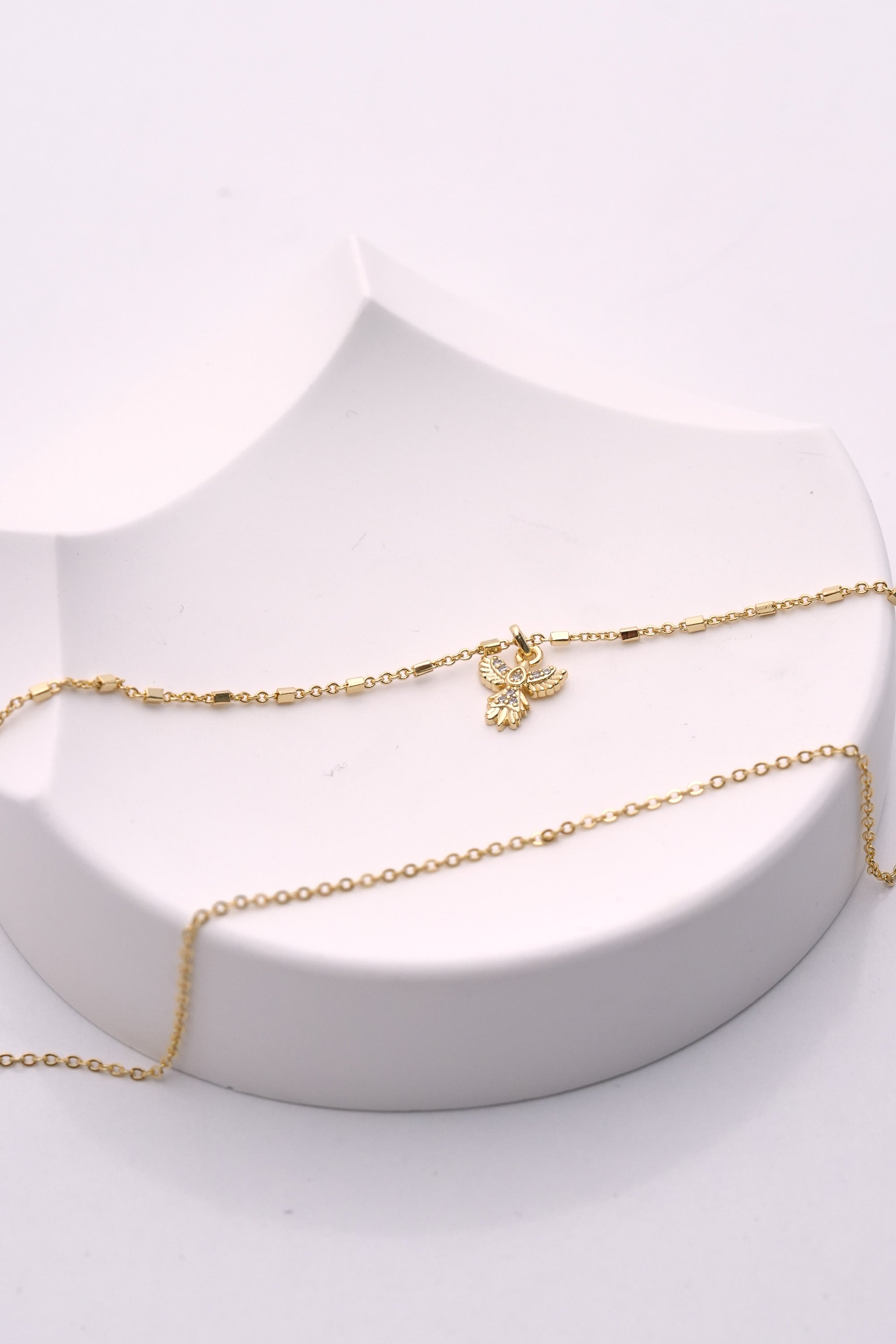 Kanatlı Tılsım 14K Altın Kaplama Luxe Halhal