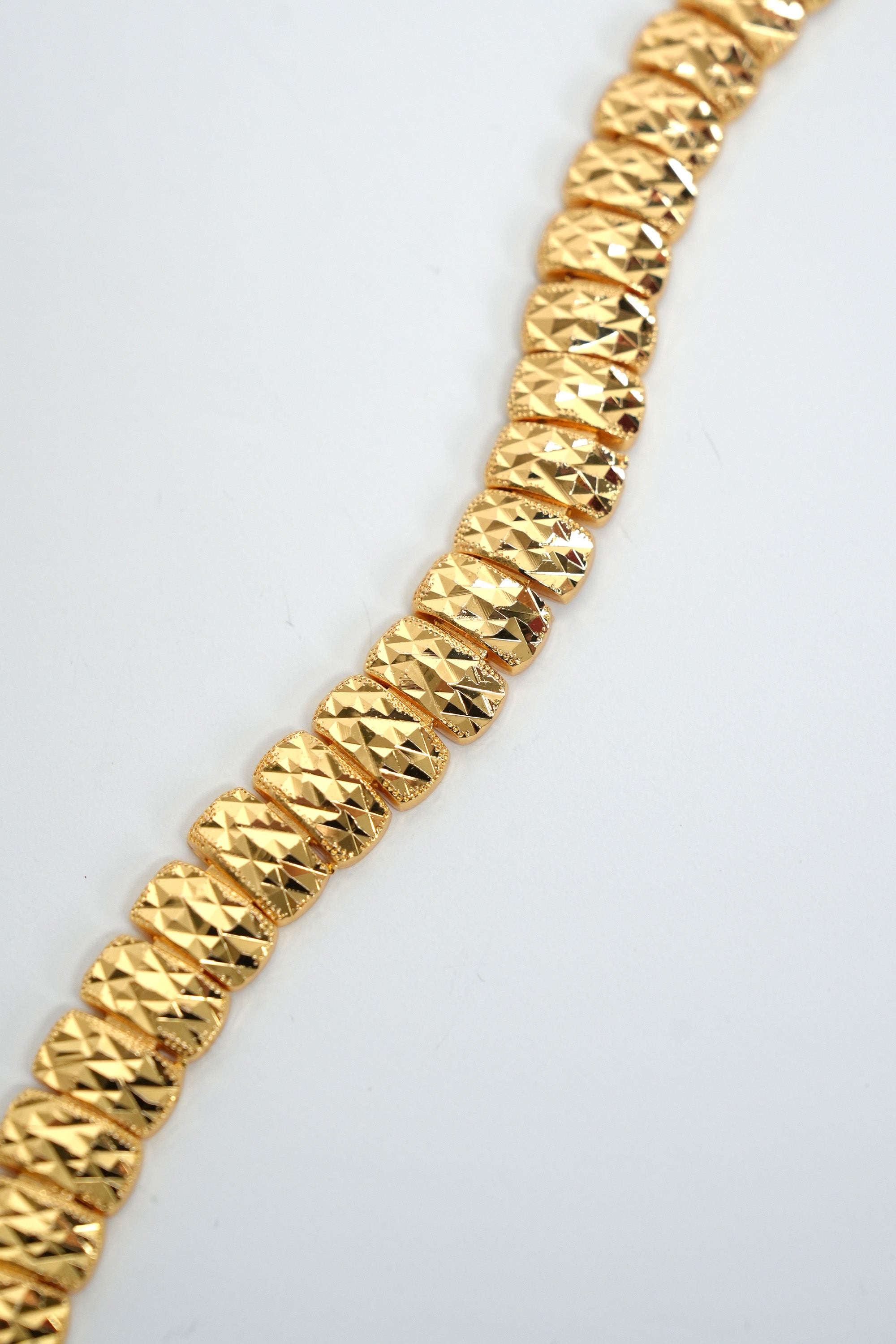 Altın Zırh 22K Altın Kaplama Bileklik