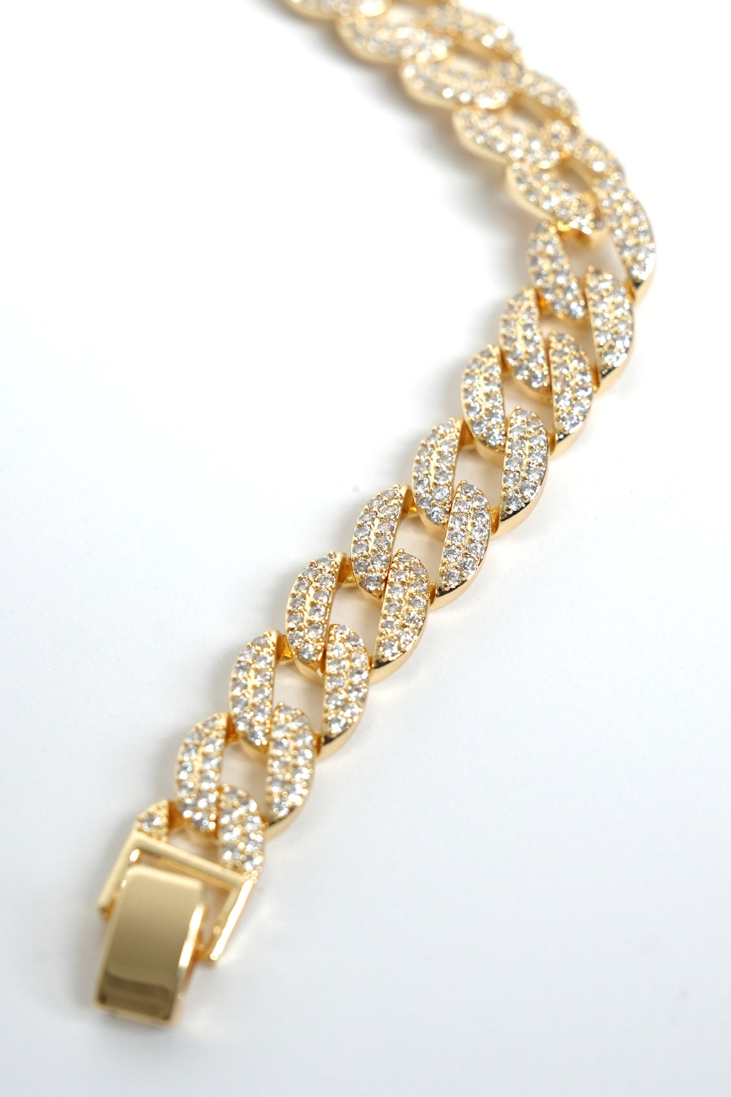 Işıltı Zinciri Gurmet 22K Altın Kaplama Bileklik