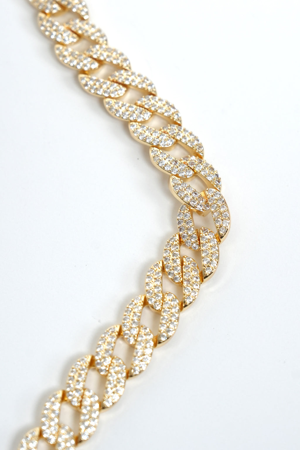 Işıltı Zinciri Gurmet 22K Altın Kaplama Bileklik