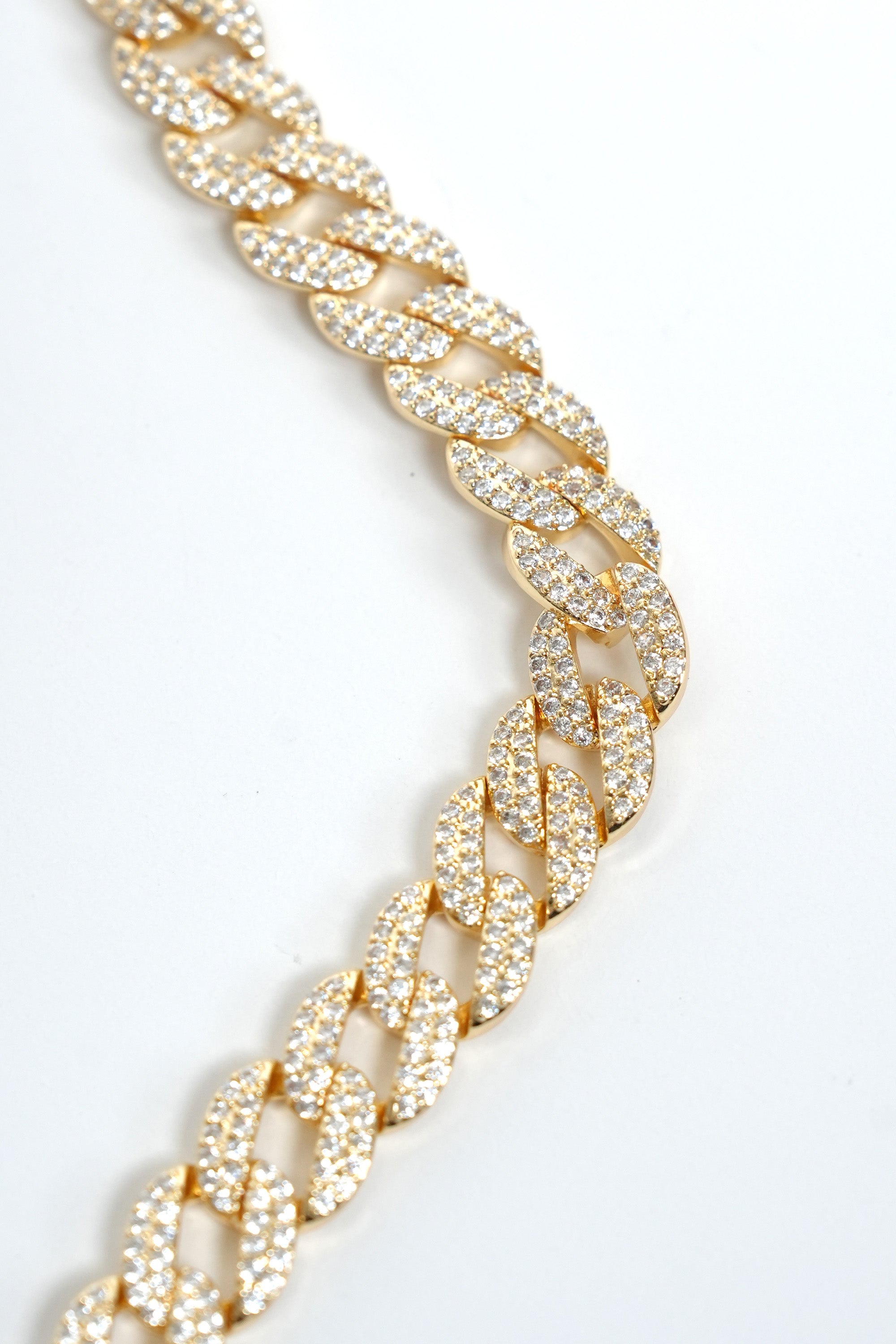 Işıltı Zinciri Gurmet 22K Altın Kaplama Bileklik