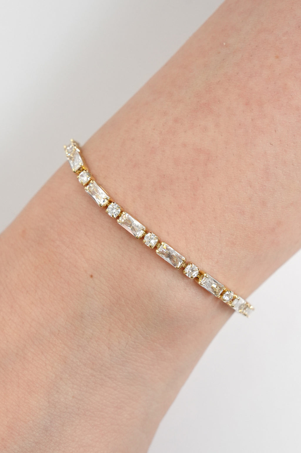 Kristal Ritim 14K Vip Bileklik