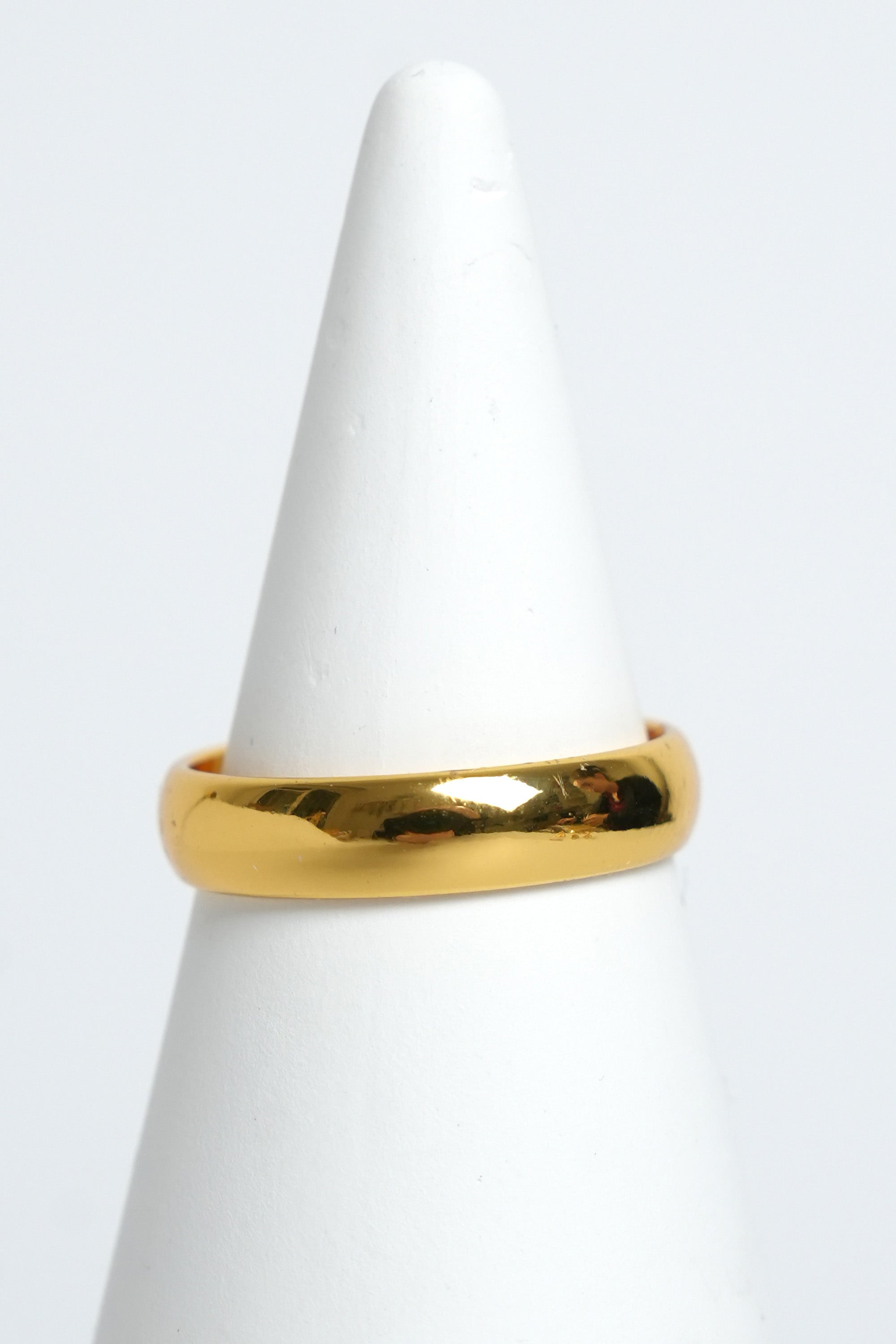 Alyans 22K Altın Kaplama Yüzük