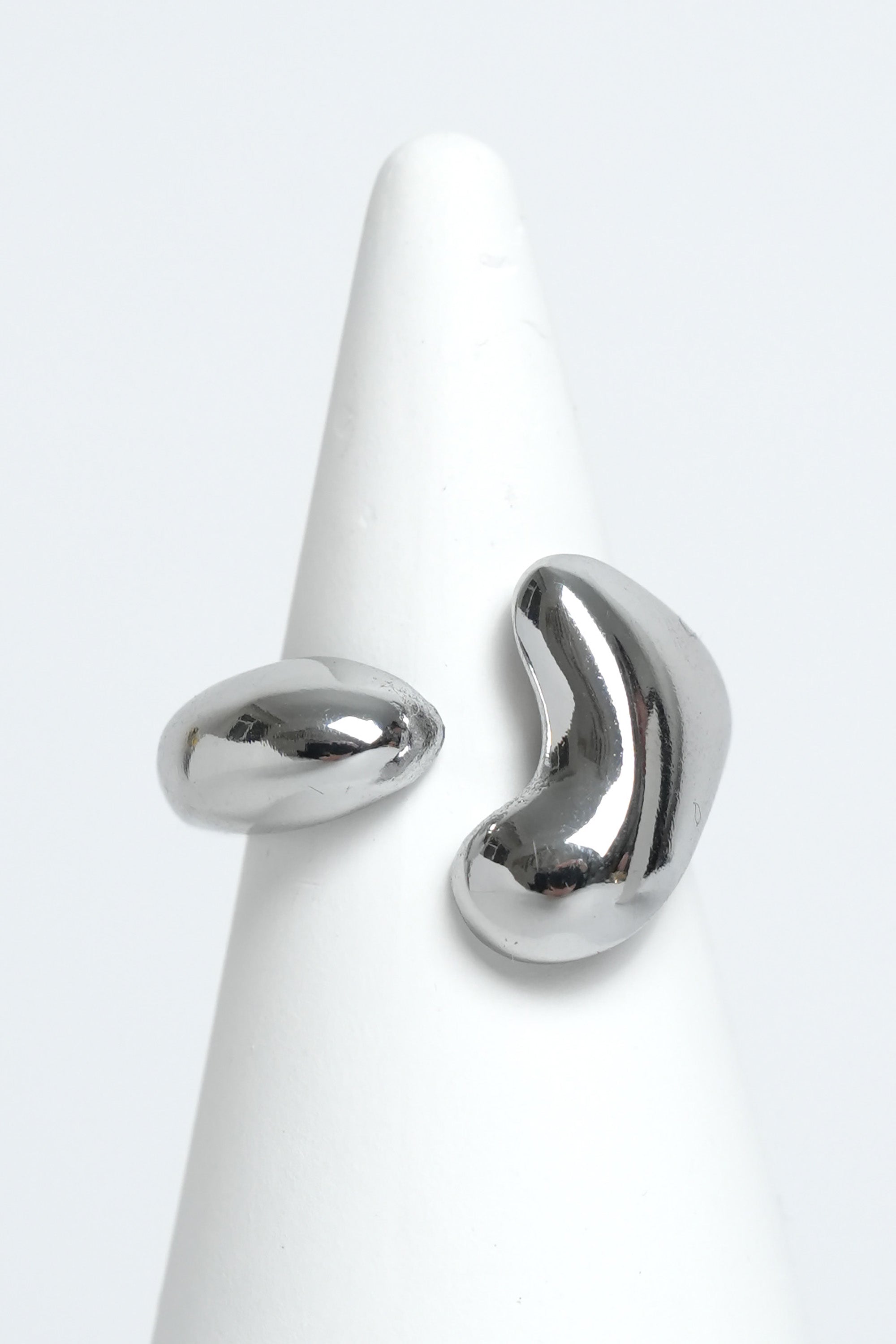 Dalga Çekimi Eklem Stainless Yüzük