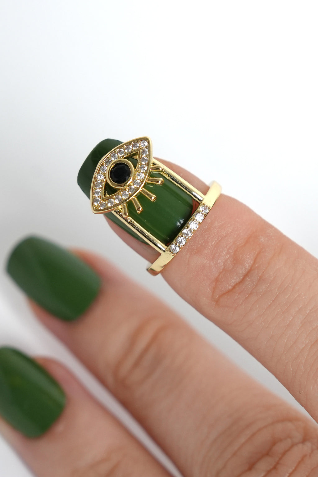 Göz Işığı Eklem Tırnak Stainless Yüzük