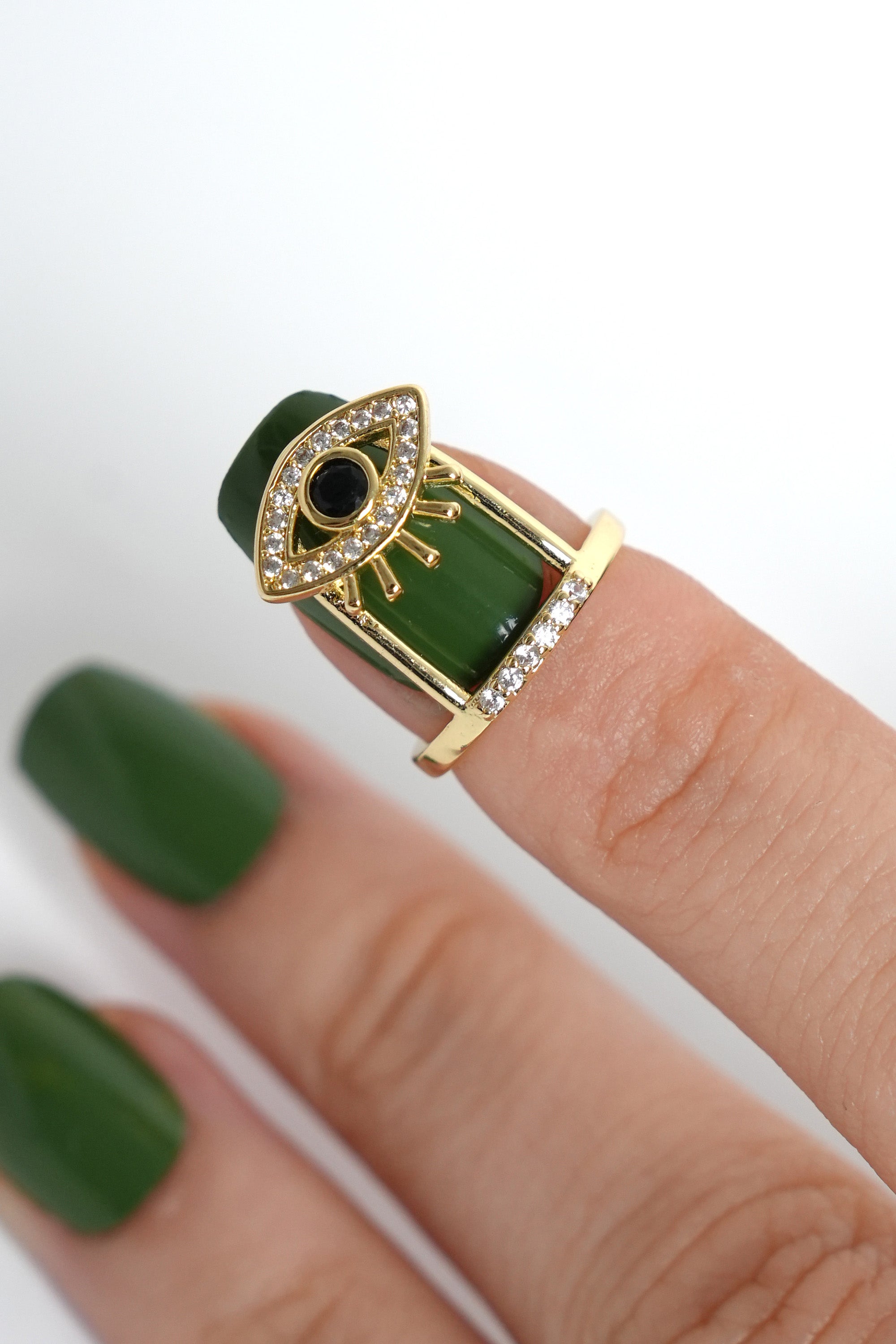 Göz Işığı Eklem Tırnak Stainless Yüzük