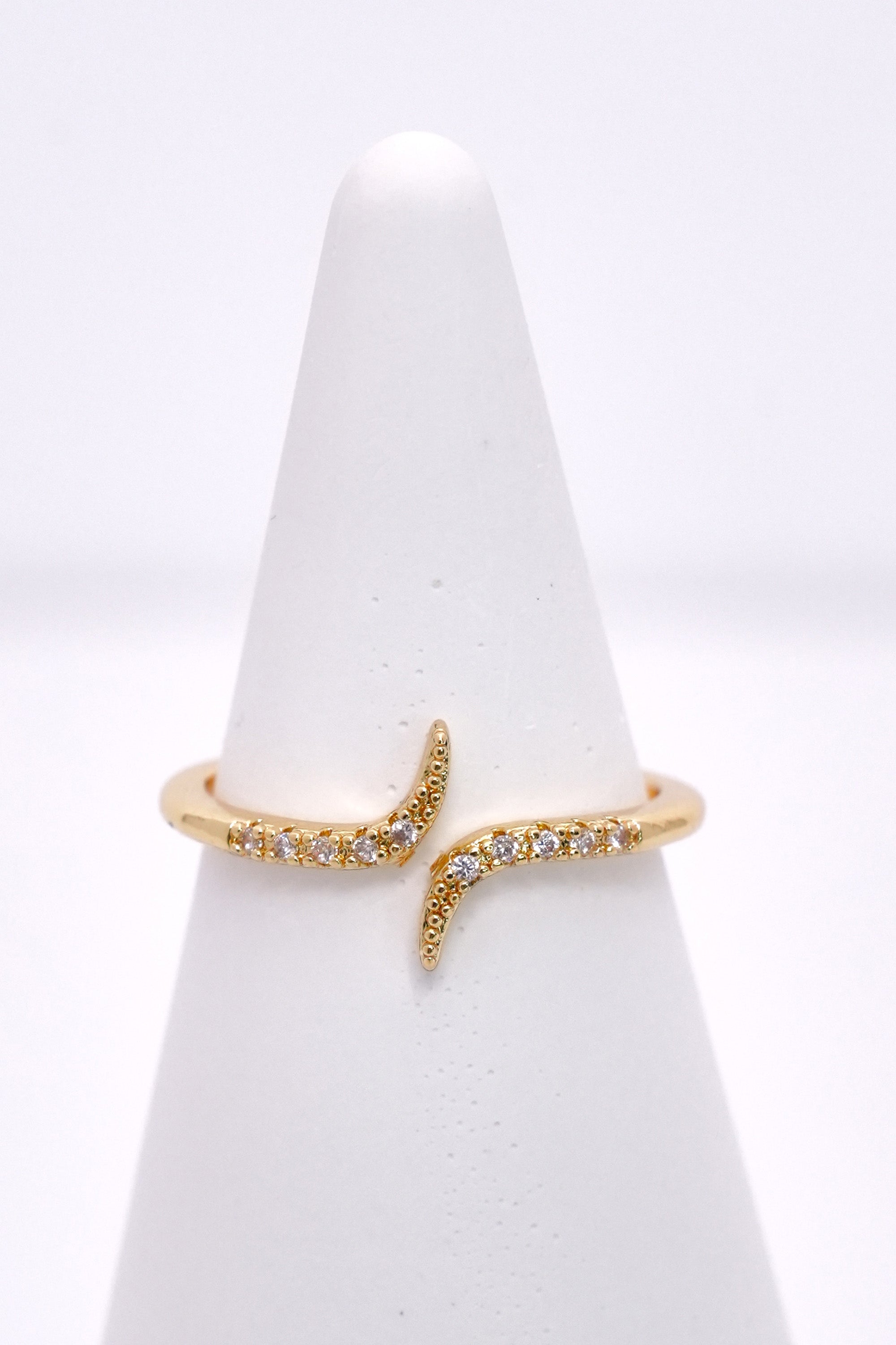 Aurora Kıvrımı Eklem Stainless Yüzük