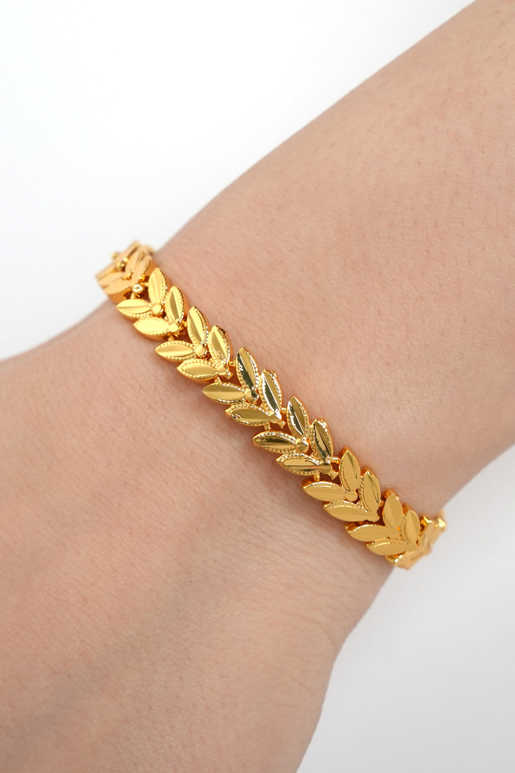 Altın Başak Yolu 22K Altın Kaplama Bileklik