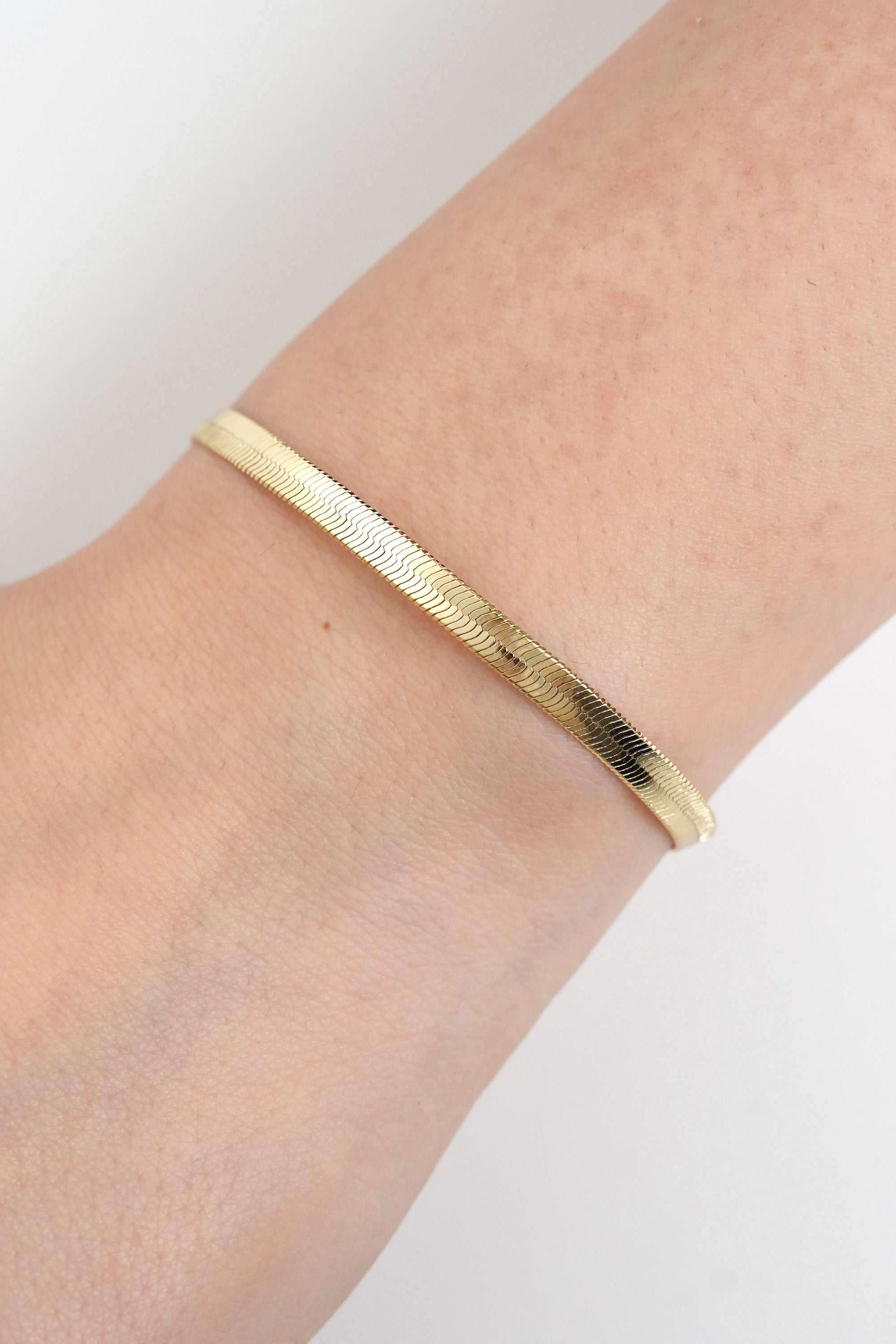 Zamansız İz İtalyan 14K Vip Bileklik