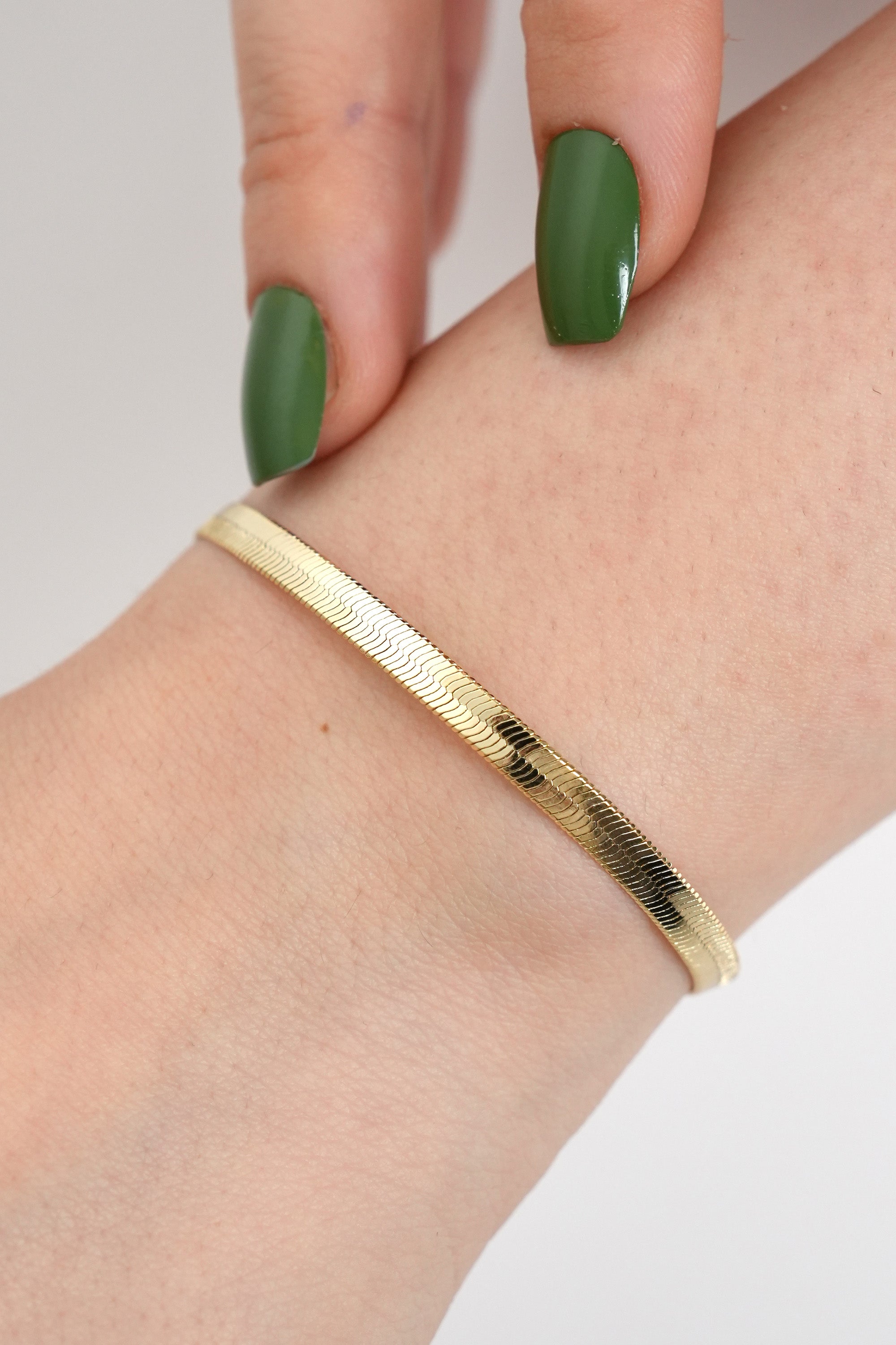 Zamansız İz İtalyan 14K Vip Bileklik