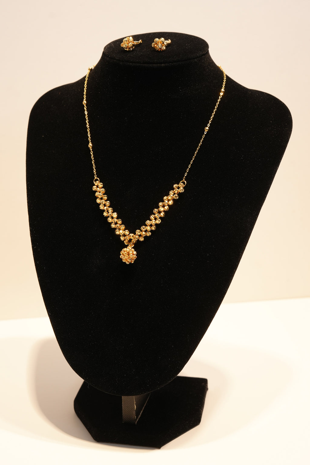 Altın Papatya 22K Altın Kaplama Kolye