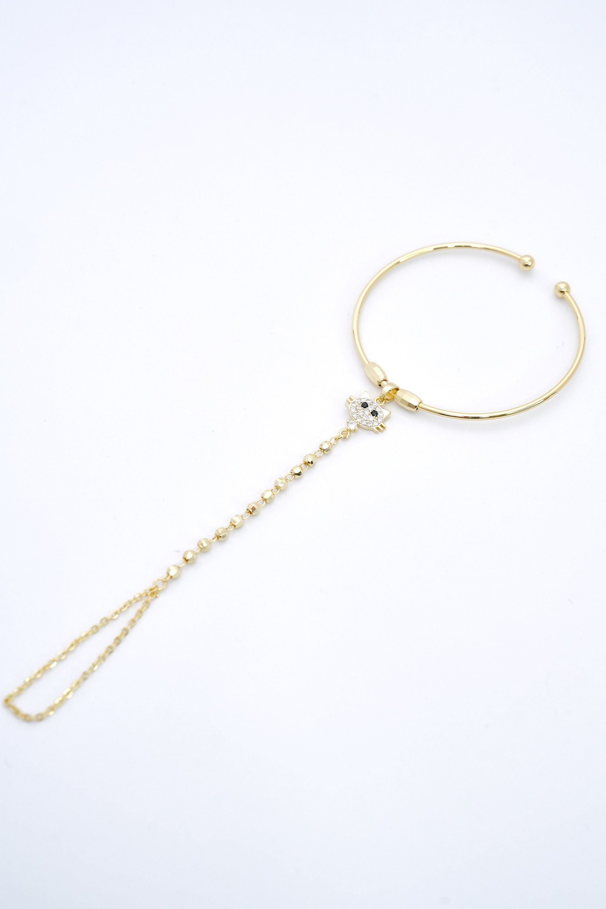 Şanslı Pati 14K Altın Kaplama Şahmeran