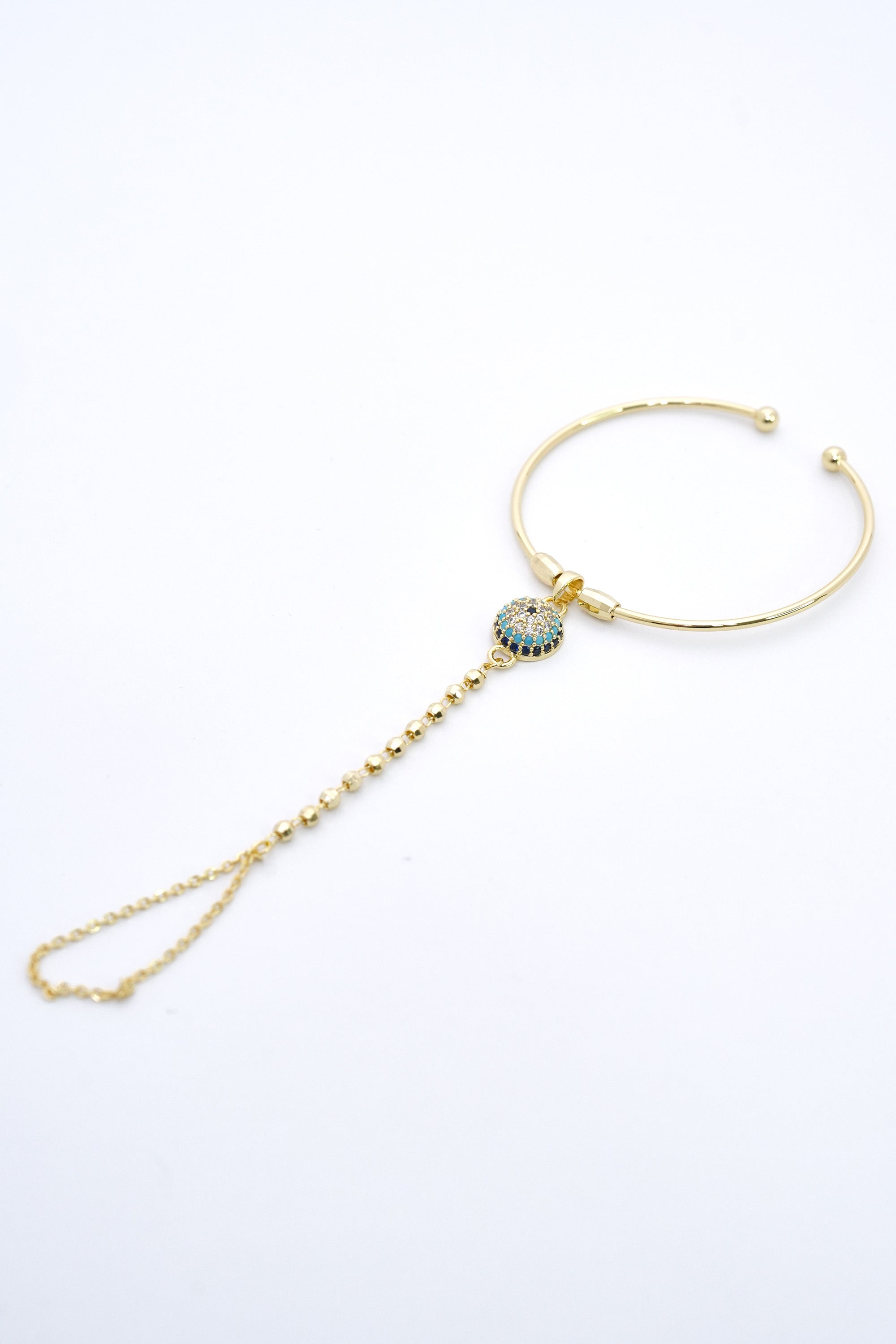 Nazar Küresi 14K Altın Kaplama Şahmeran