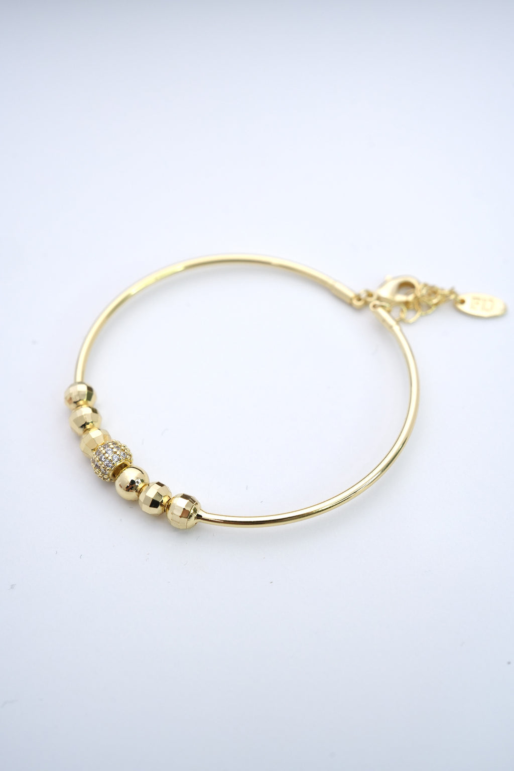 Küre Senfonisi 14K Altın Kaplama Luxe Bileklik