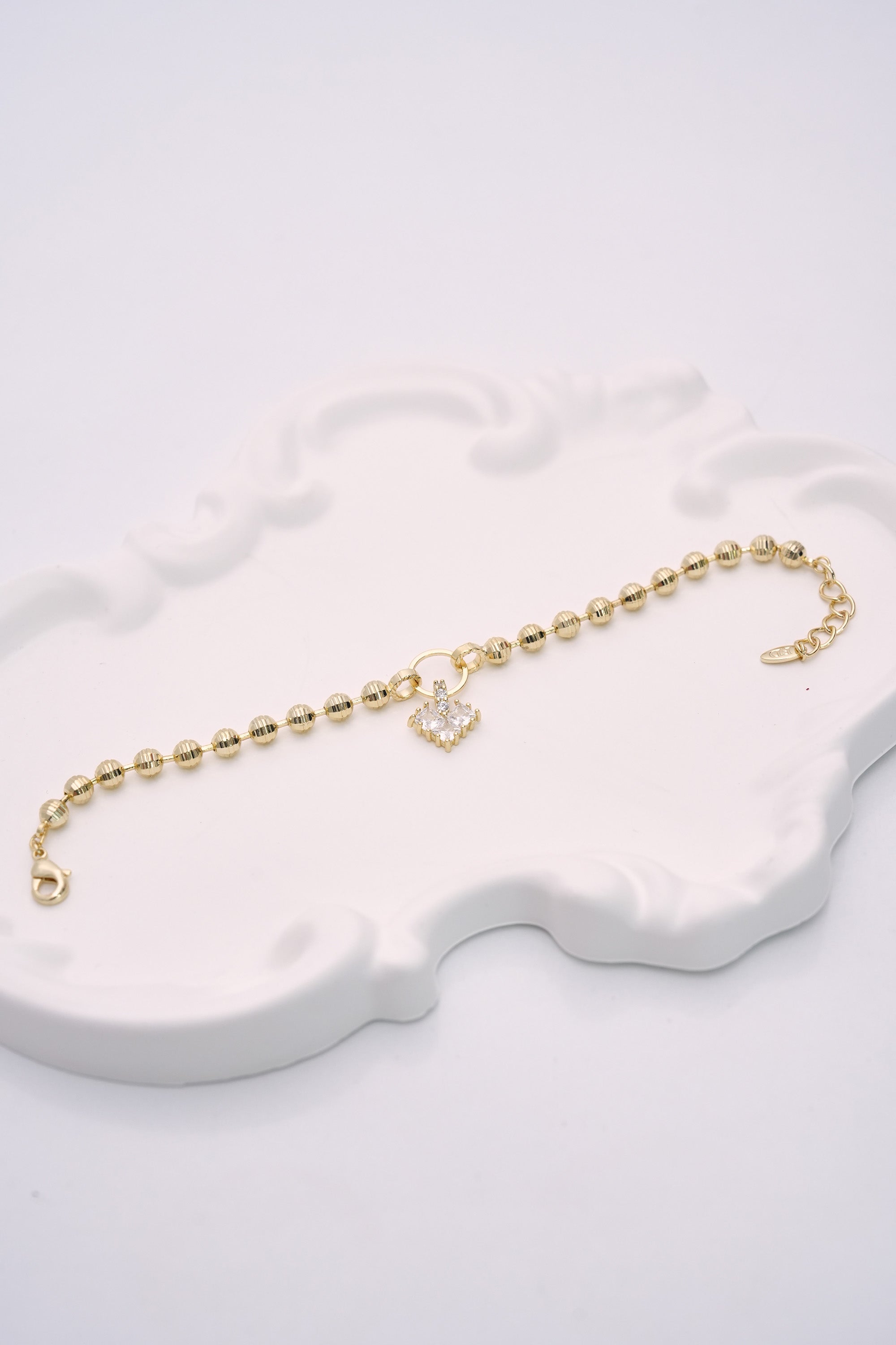 Prenses Mührü 14K Altın Kaplama Luxe Bileklik