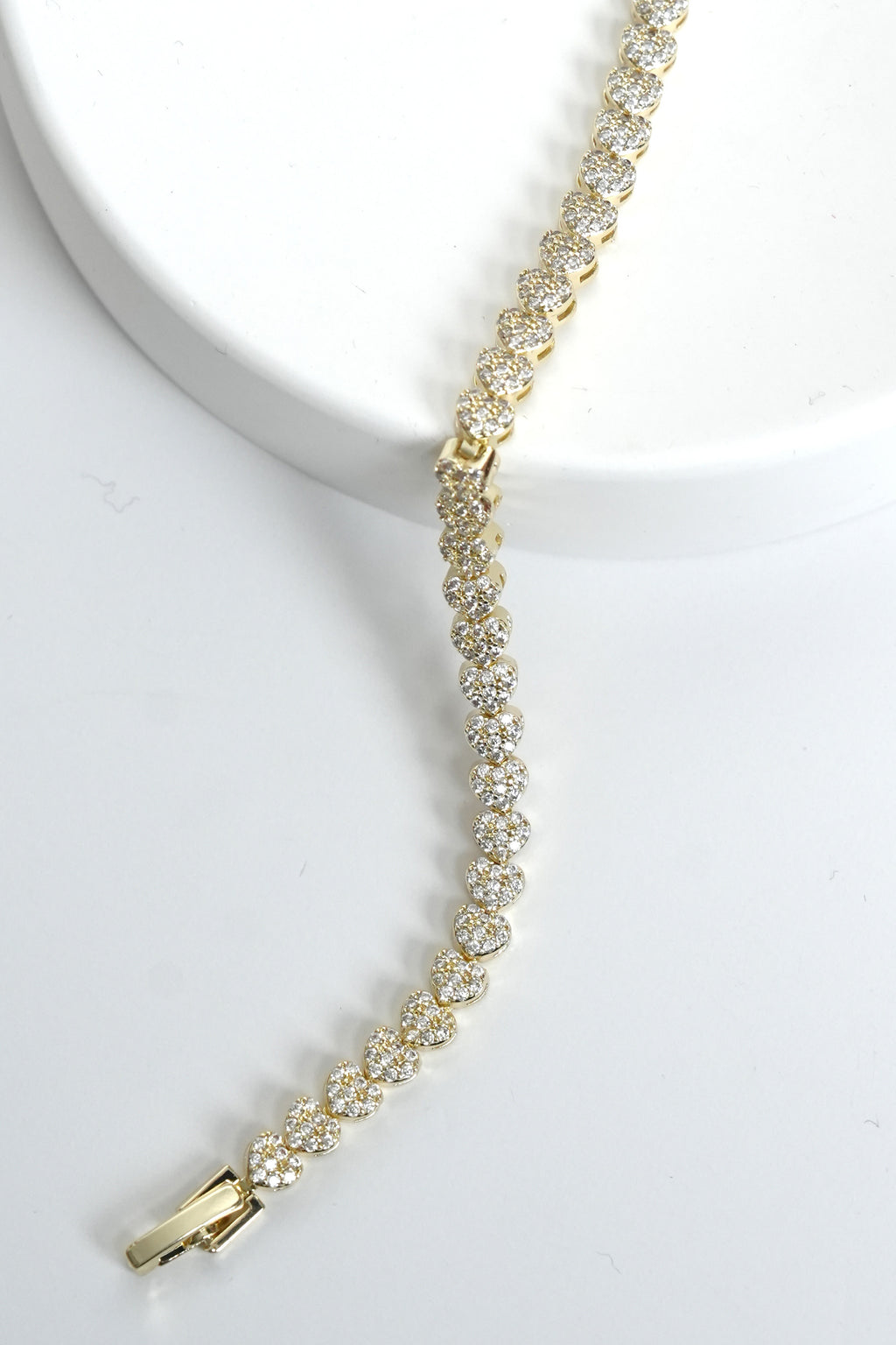 Kalp Dizisi 14K Vip Bileklik