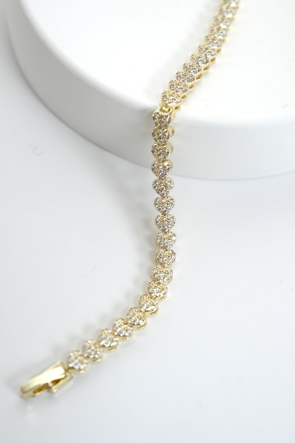 Kalp Dizisi 14K Vip Bileklik