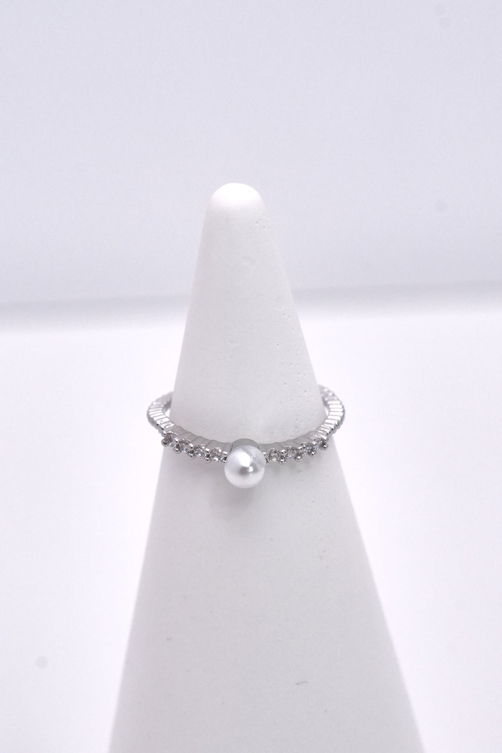 İnci Odağı Eklem Stainless Yüzük