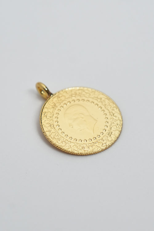 22K Altın Kaplama Çeyrek Altın