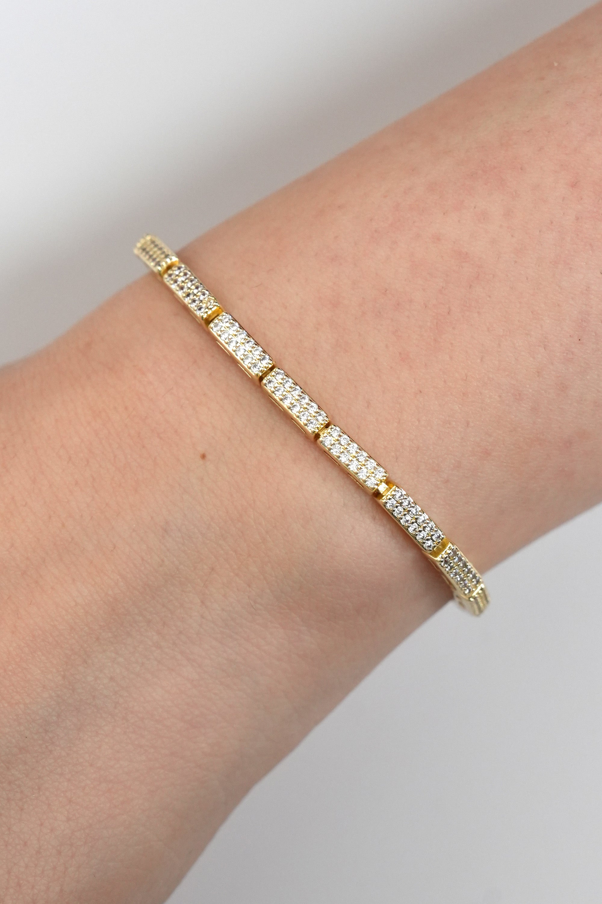 Parıltı Aksı 14K Vip Bileklik