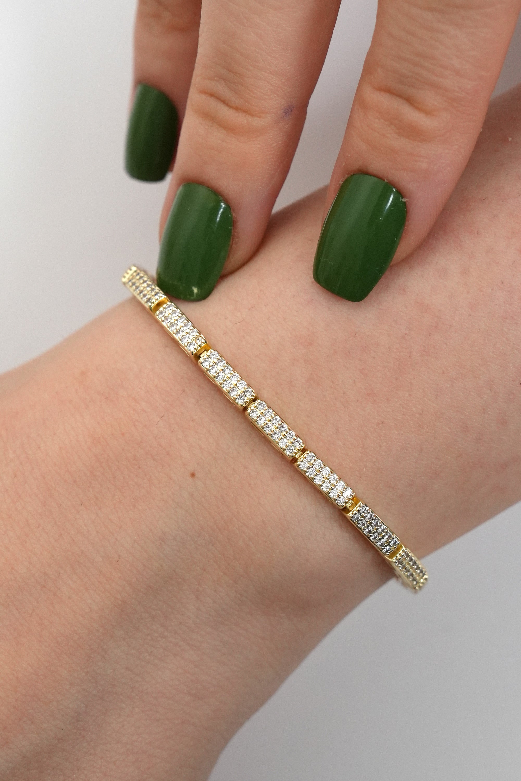 Parıltı Aksı 14K Vip Bileklik