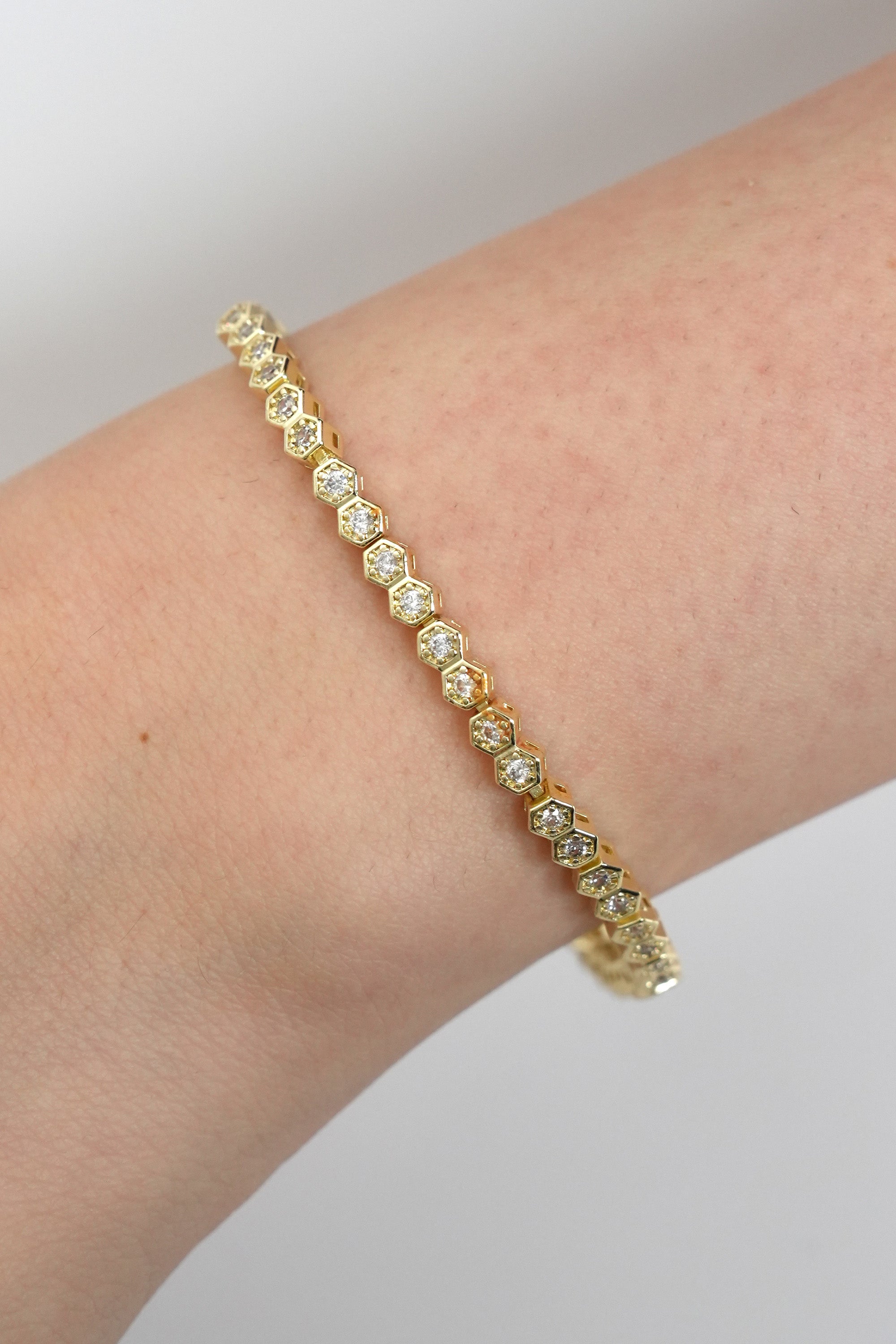 Zarif Petek 14K Vip Bileklik