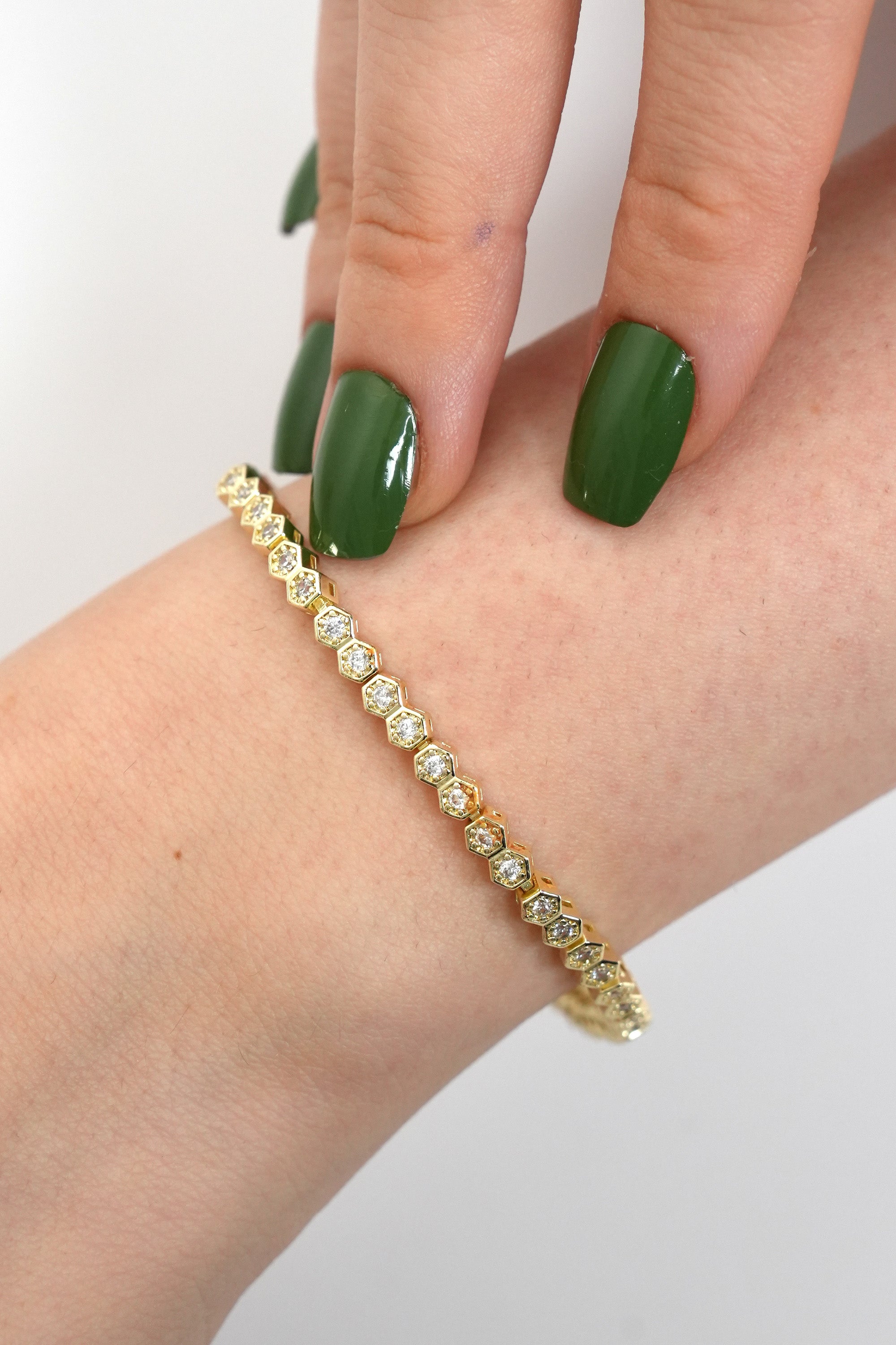 Zarif Petek 14K Vip Bileklik