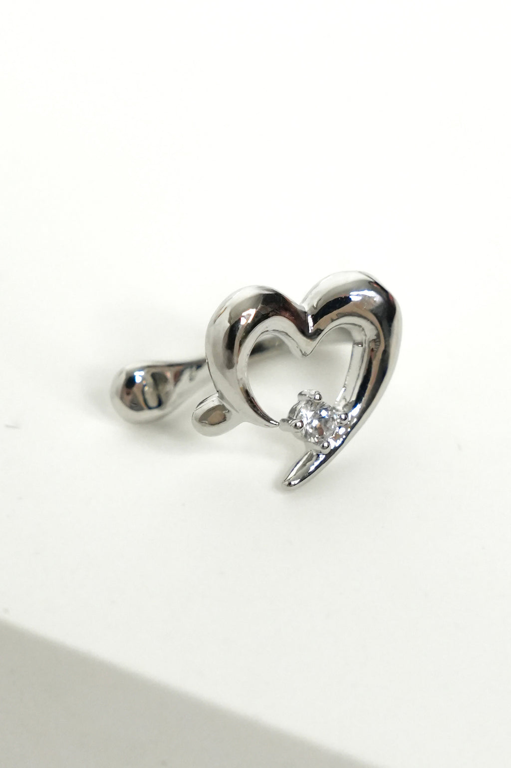 Kalp Işığı Ear Cuff Luxe Küpe