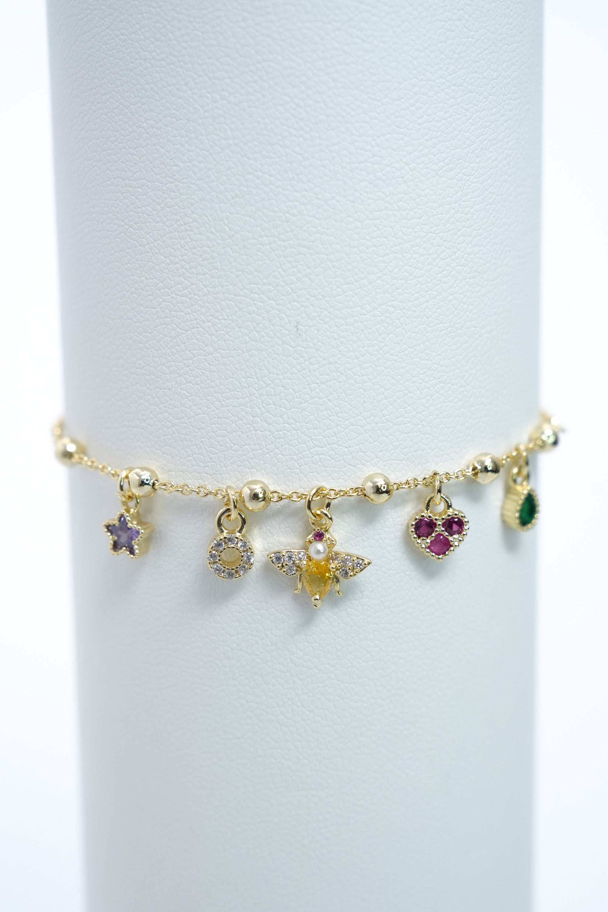 Şans Harmanı 14K Altın Kaplama Luxe Bileklik