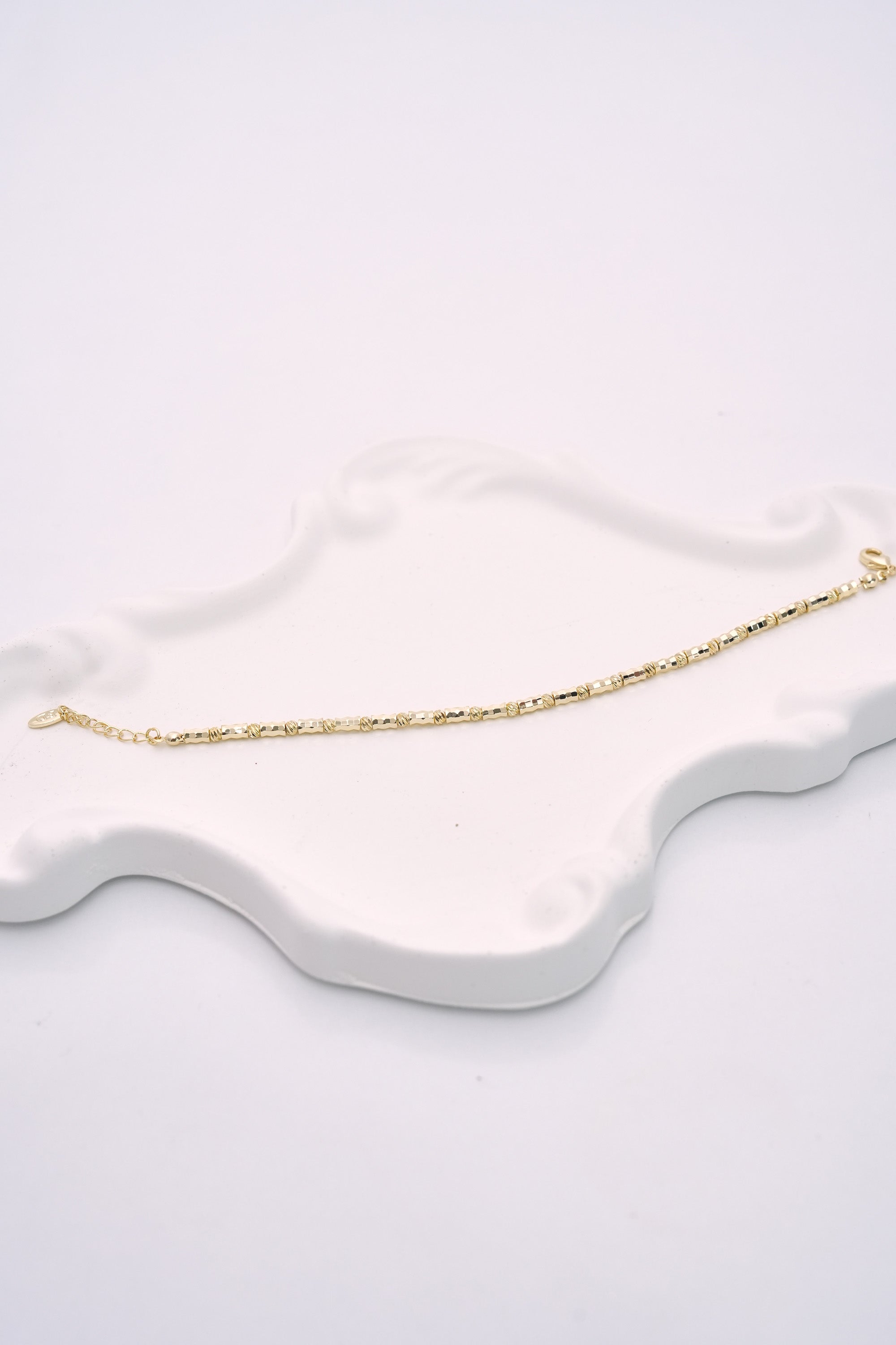 Altın Kod 14K Altın Kaplama Luxe Bileklik