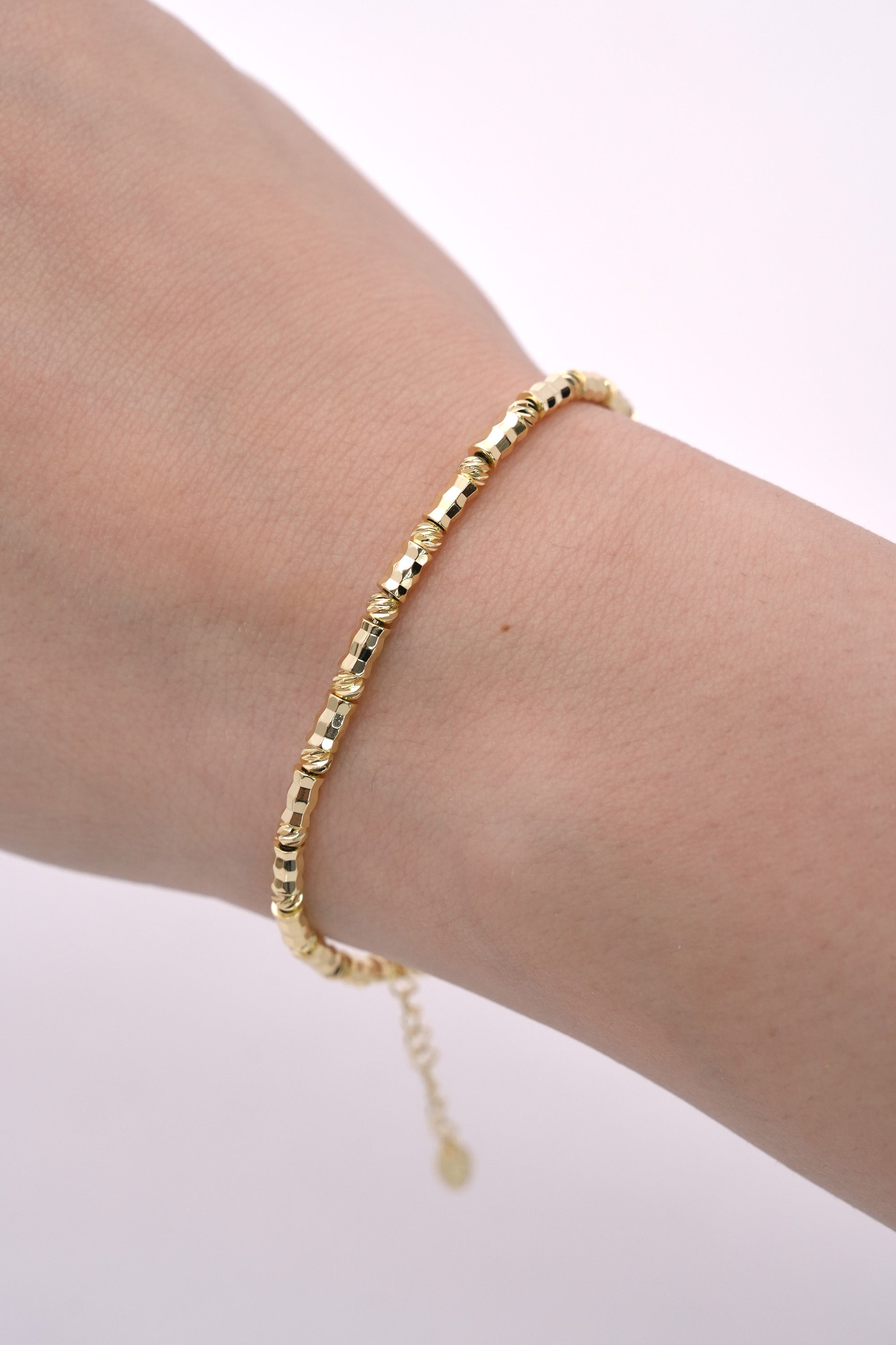 Altın Kod 14K Altın Kaplama Luxe Bileklik