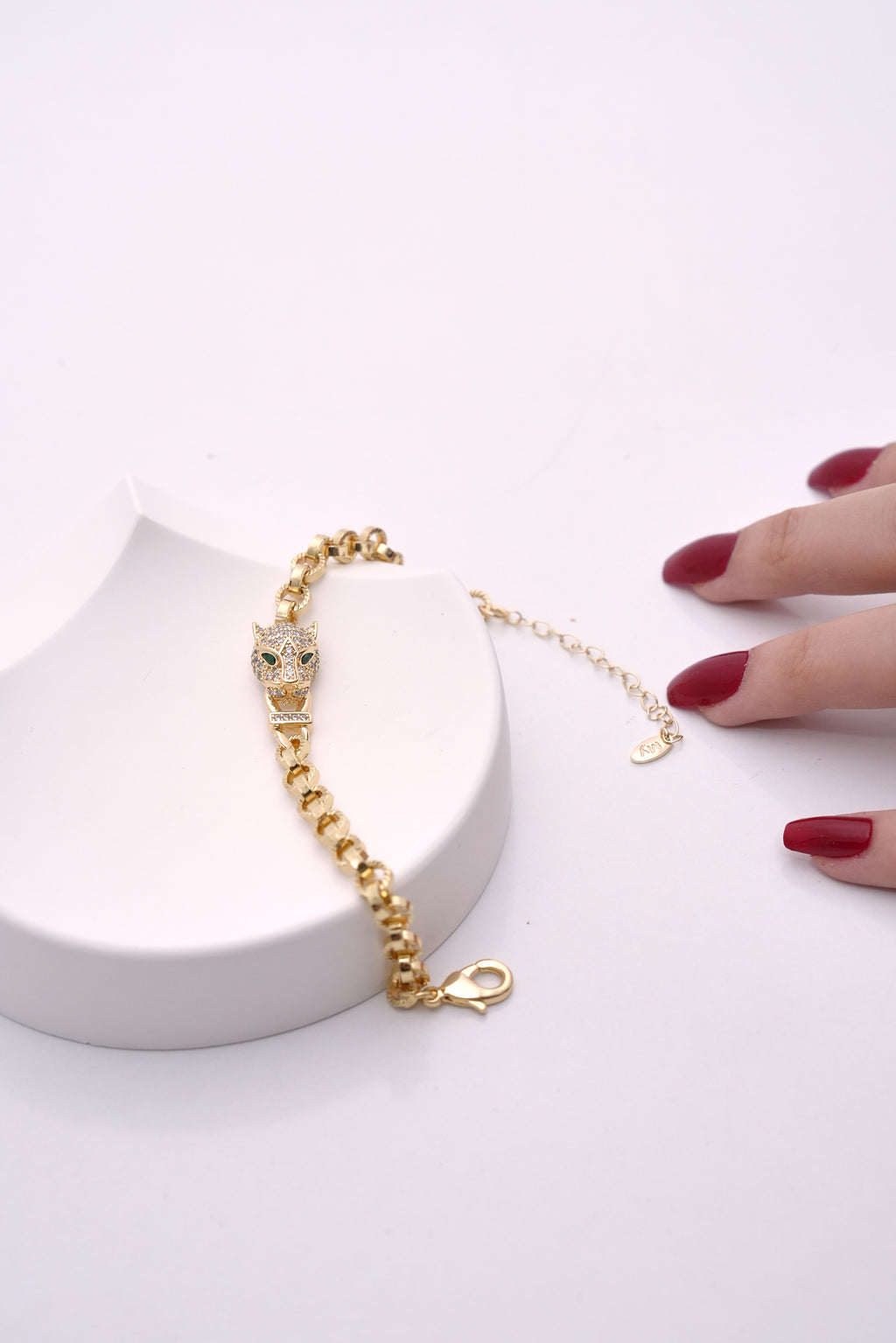 Asil Avcı 14K Altın Kaplama Luxe Bileklik