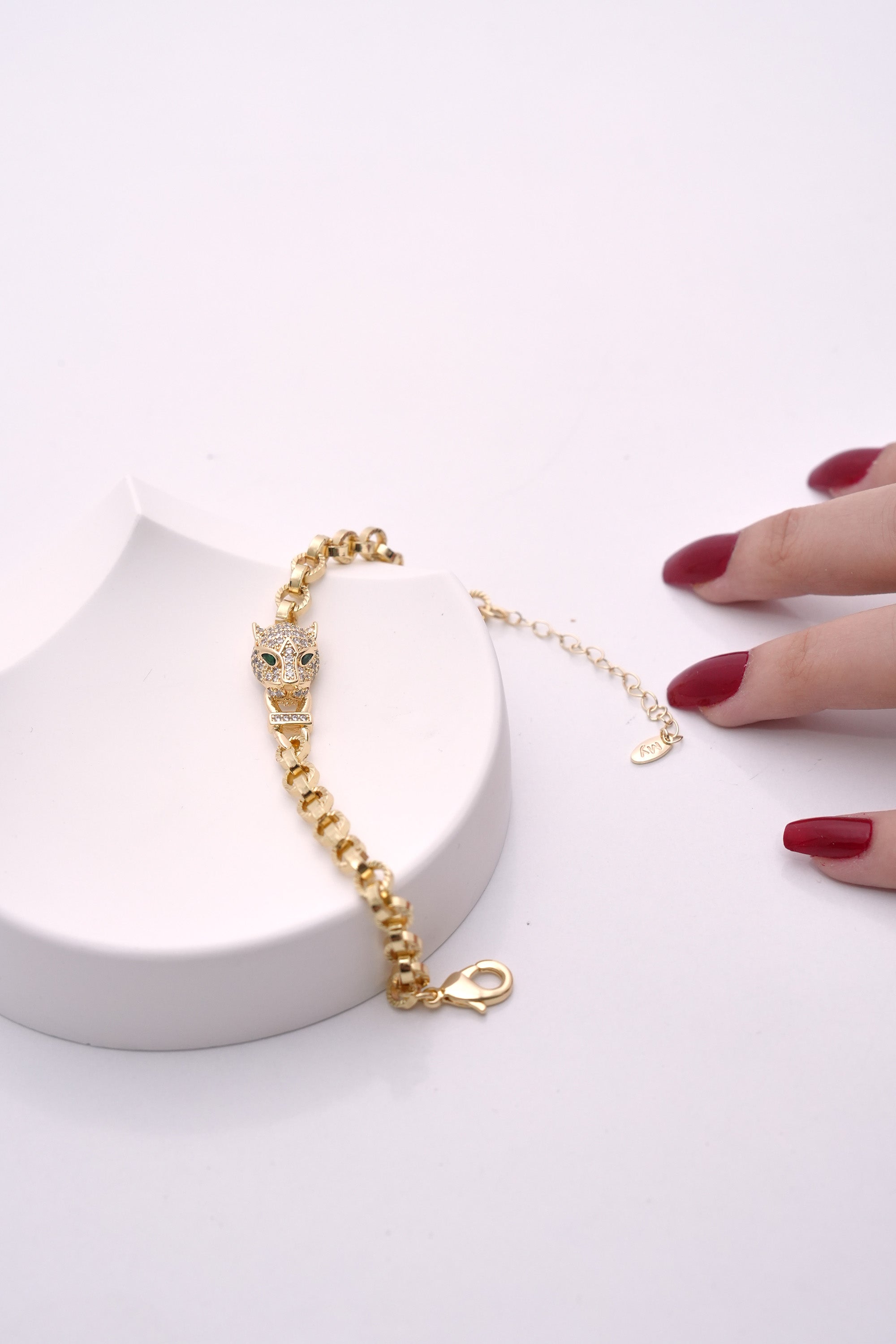 Asil Avcı 14K Altın Kaplama Luxe Bileklik