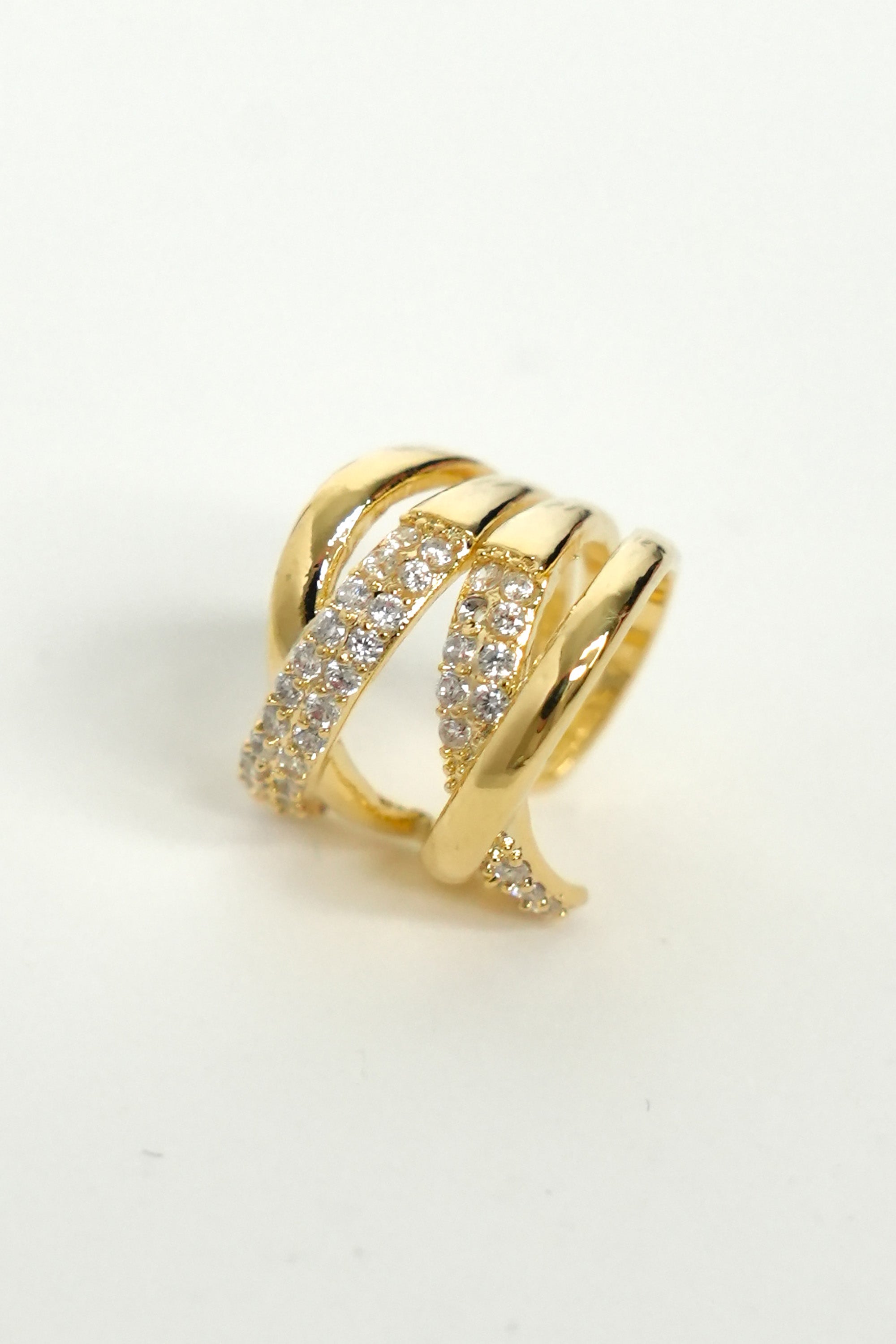 Katmanlı Işık Ear Cuff Luxe Küpe