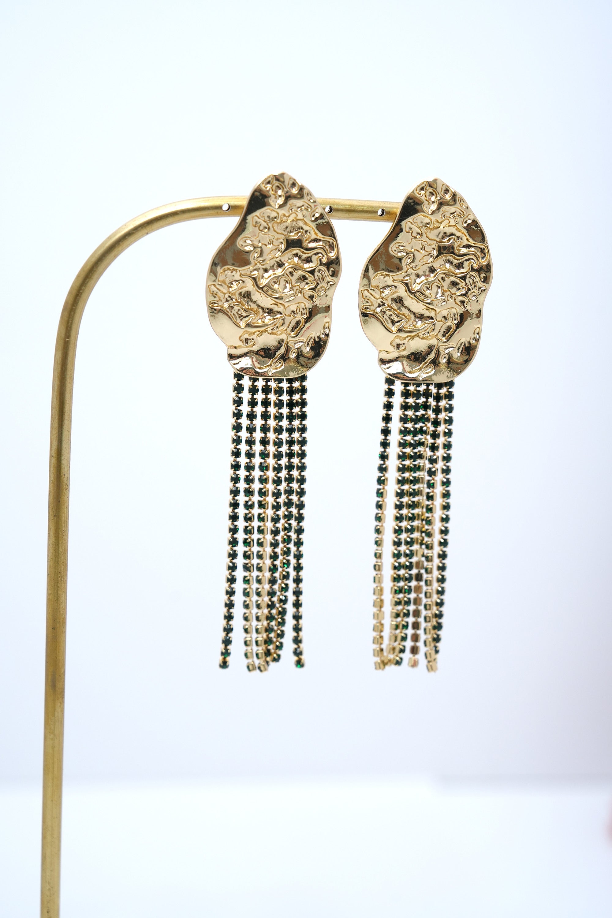 Zümrüt Yağmur ZR Model Küpe